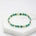 Elastic beaded bracelet collection 