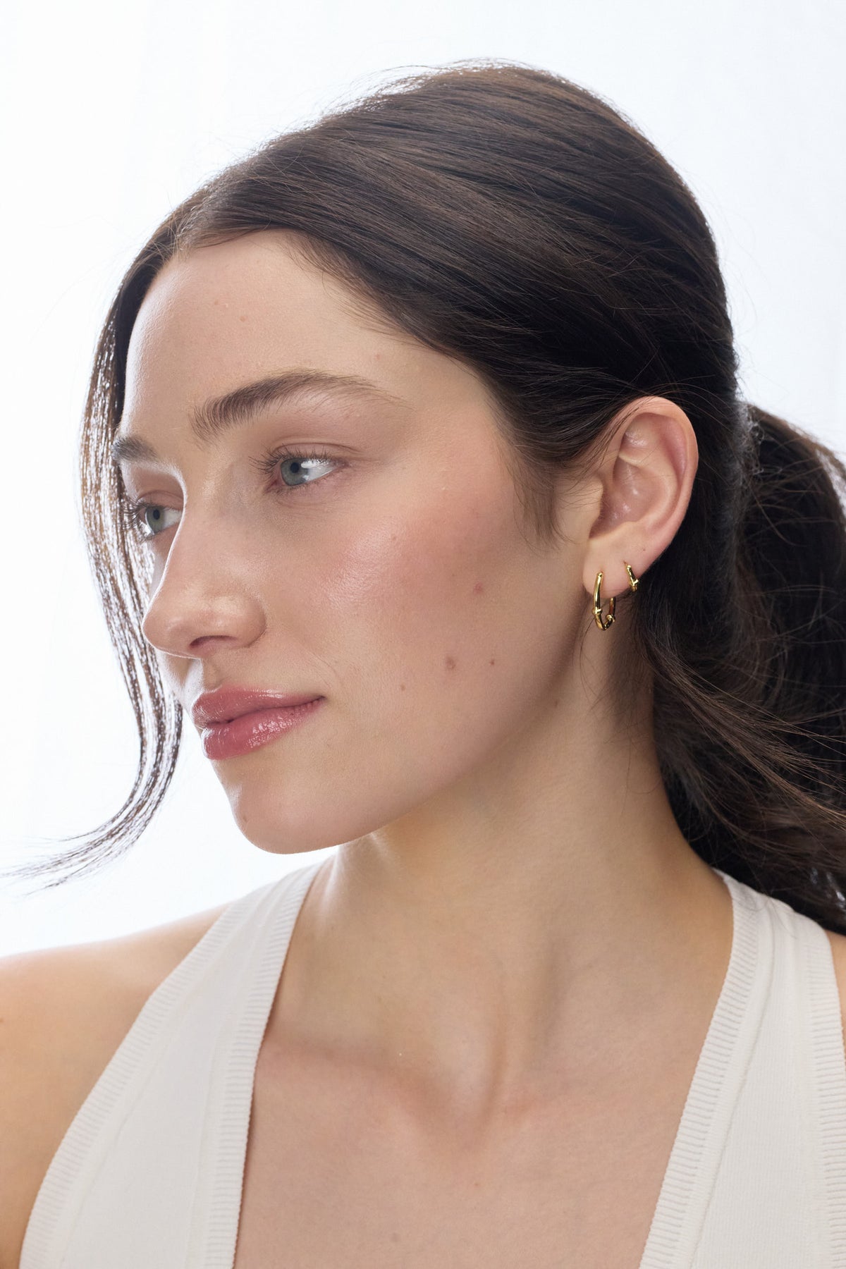 Silver Tessa Hoop — Zafino Australia (2 of 5)