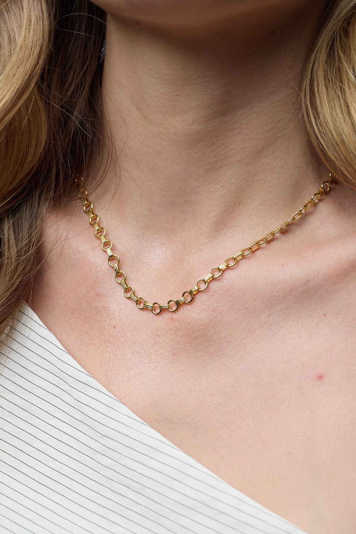 Silver Clara Necklace — Zafino Australia (2 of 5)