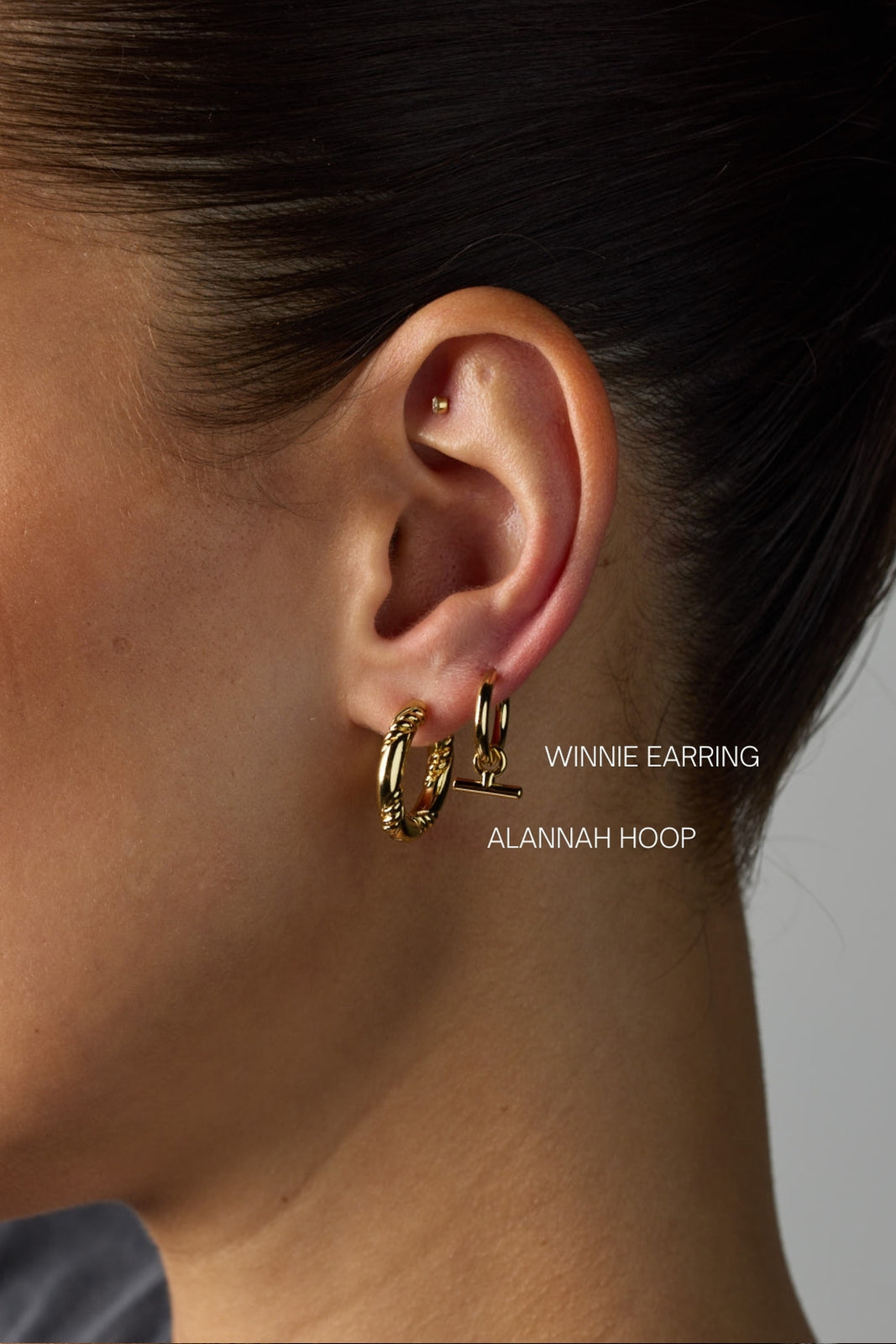 Silver Alannah Hoop — Zafino Australia (2 of 6)