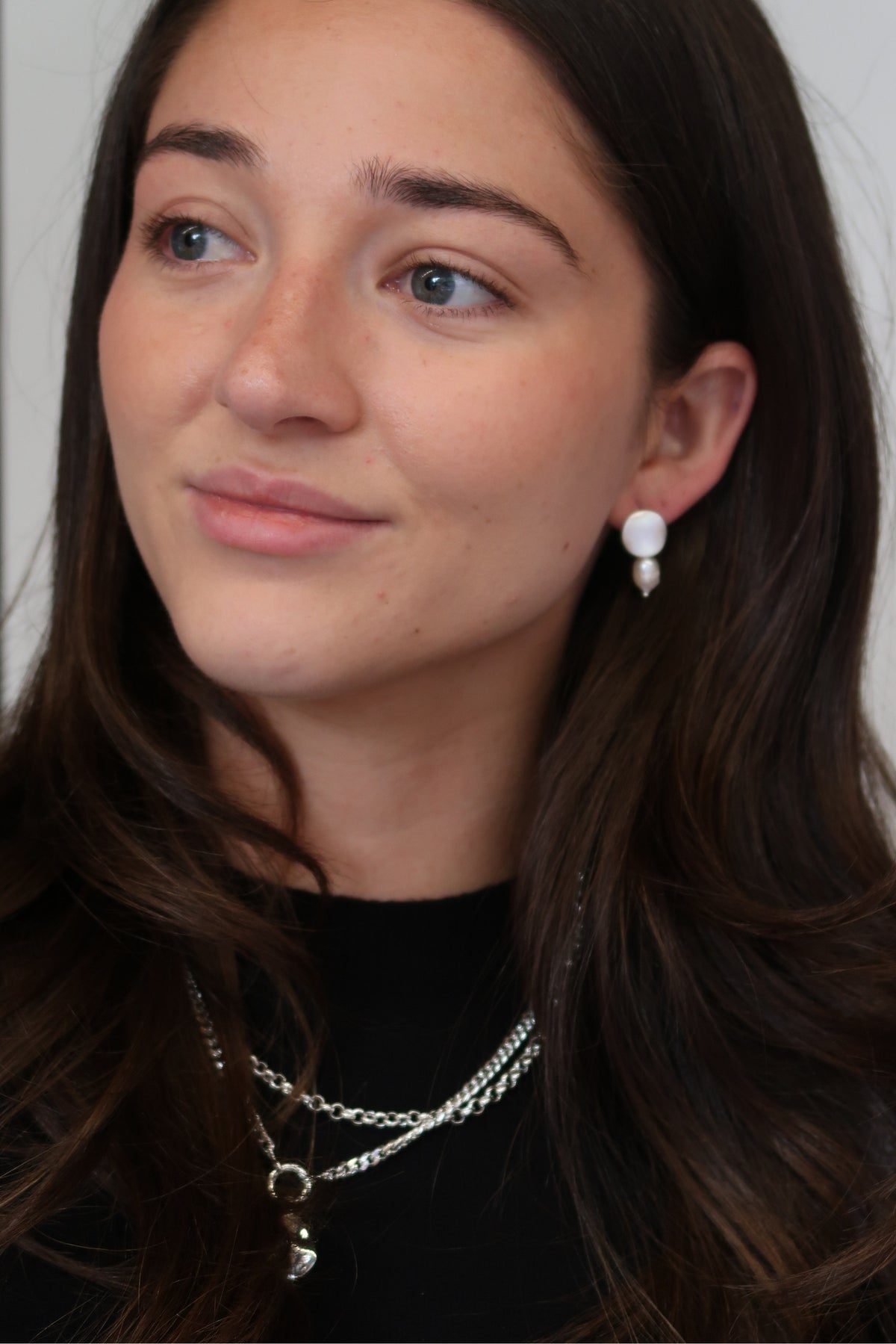 Hazel Brushed Earring — Zafino Australia (4 of 4)