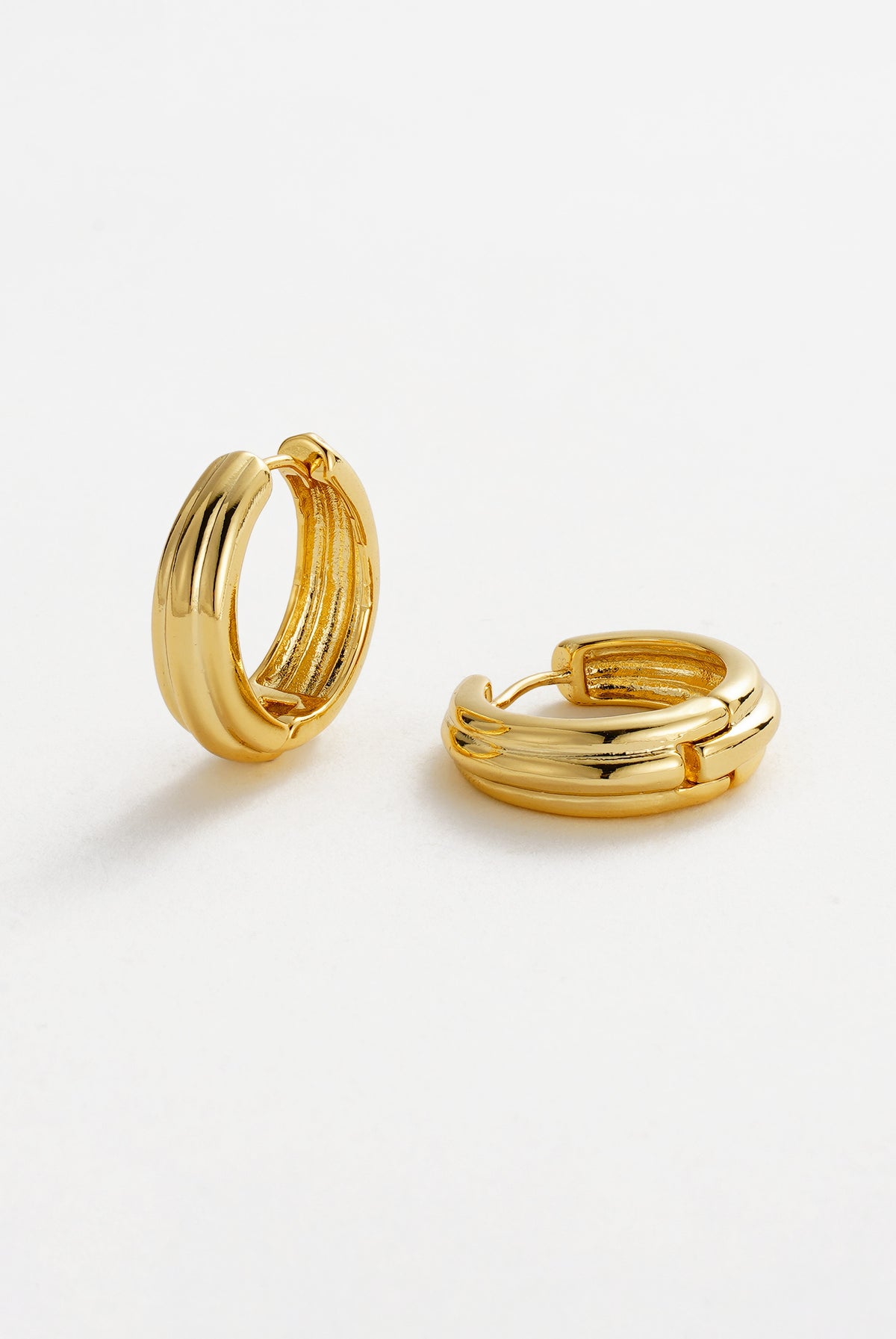 Gold Paris Hoop Earring — Zafino Australia (1 of 8)