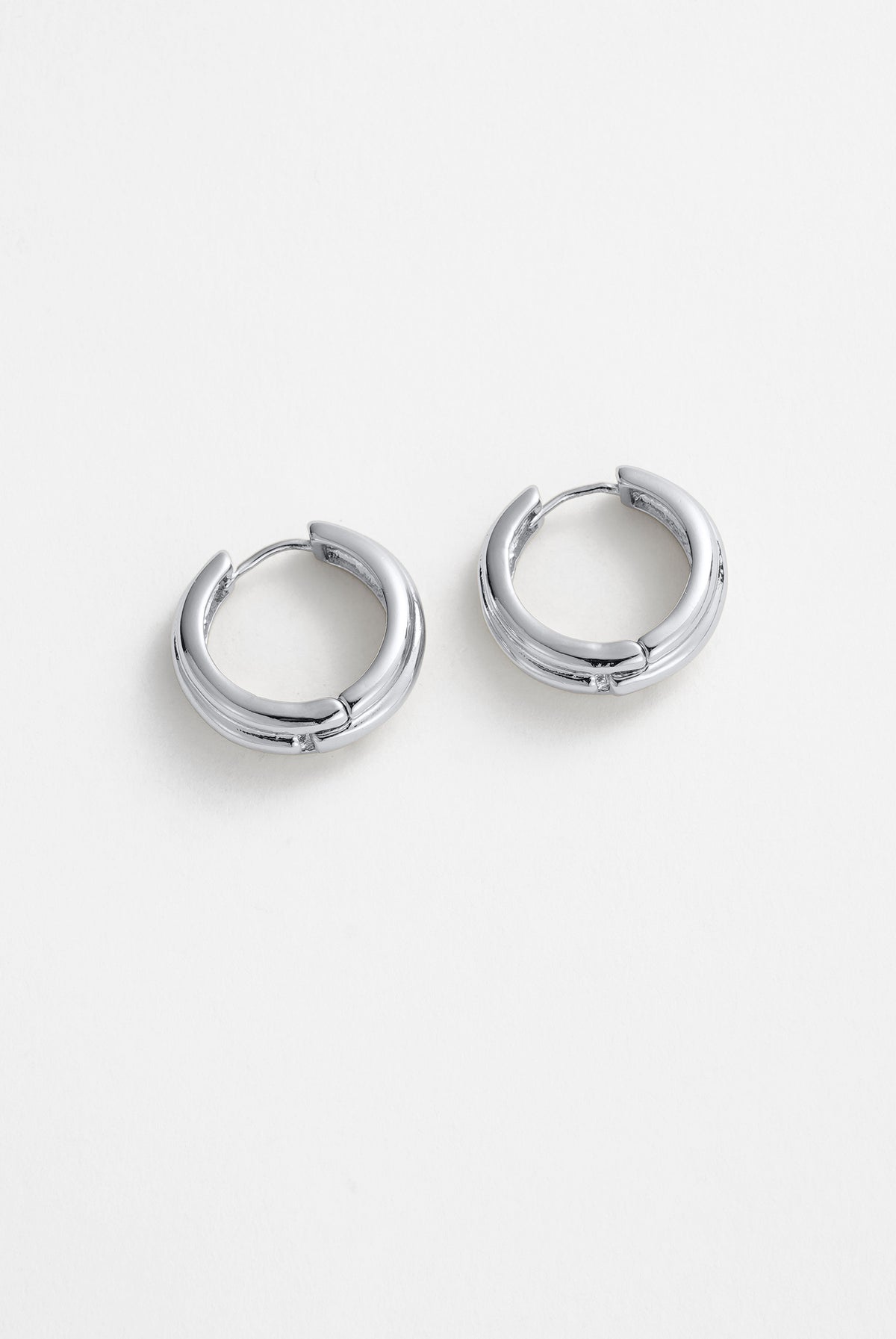 Silver Paris Hoop Earring — Zafino Australia (3 of 6)