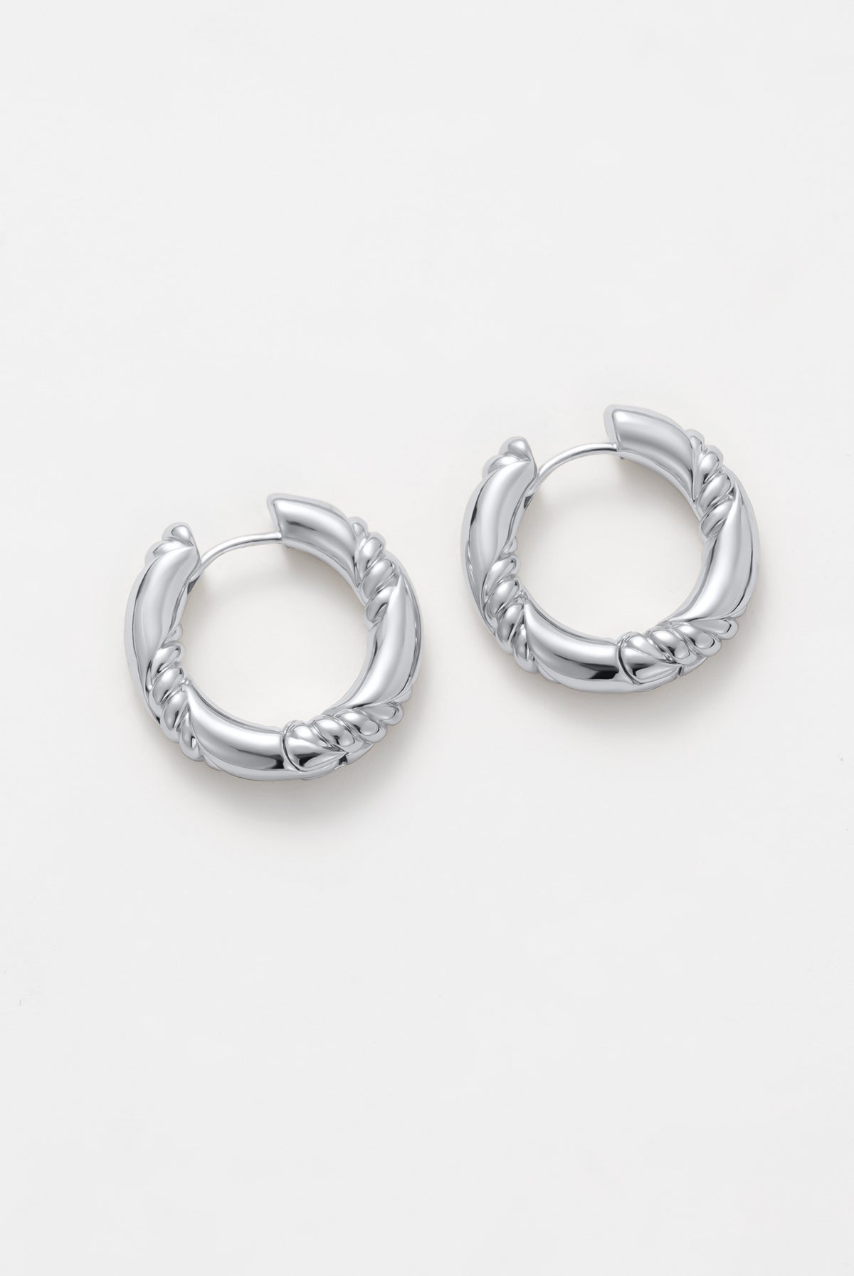 Silver Alannah Hoop — Zafino Australia (3 of 6)