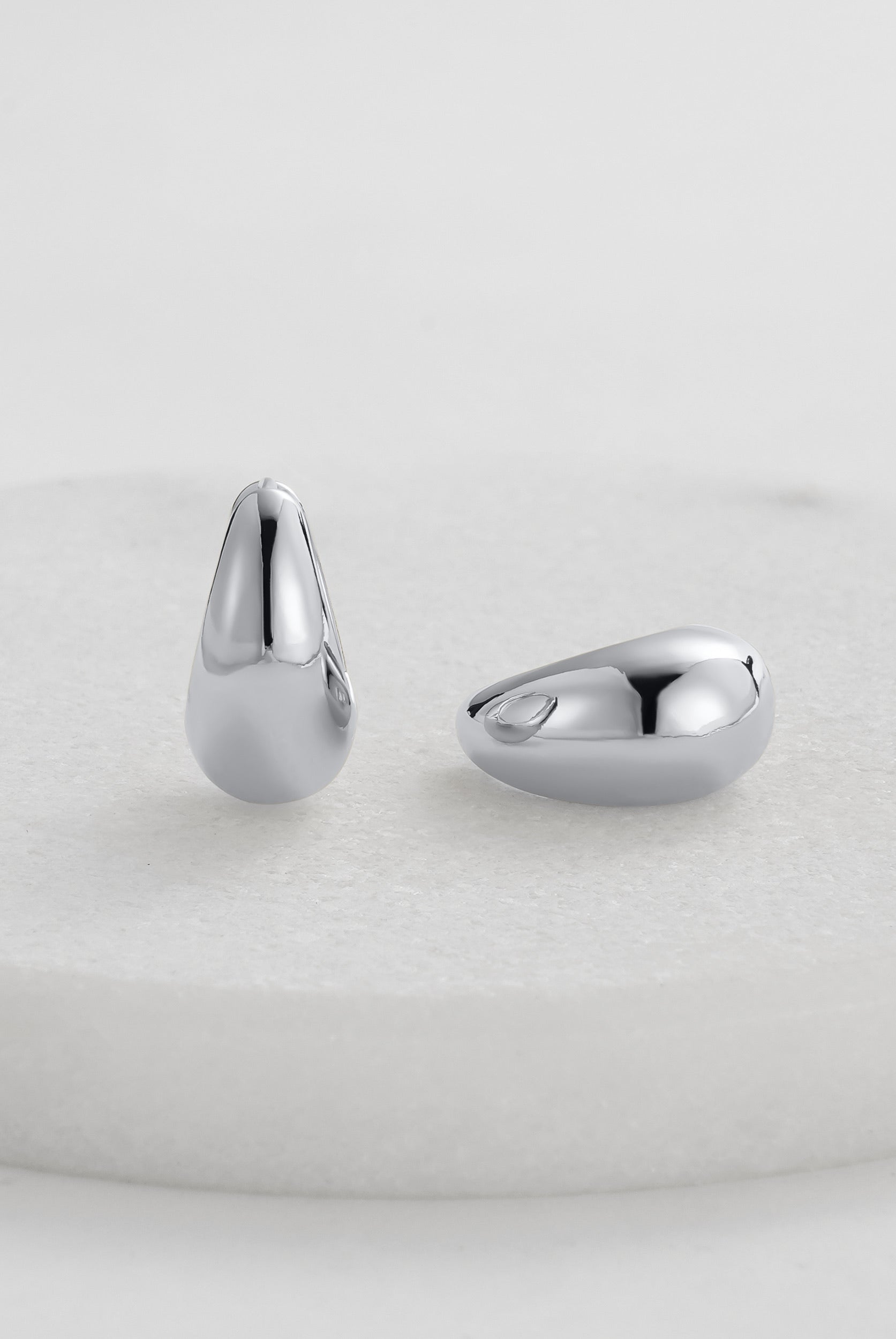 Silver Steph Hoop Large — Zafino Australia (3 of 5)