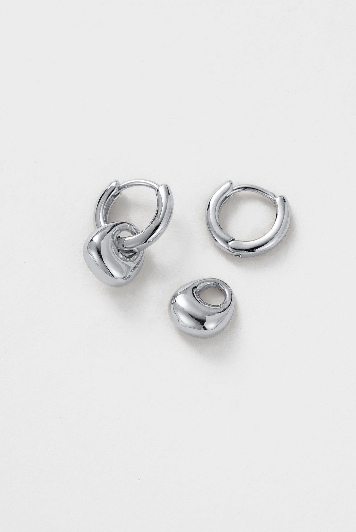 Silver Sadie Hoop — Zafino Australia (5 of 5)