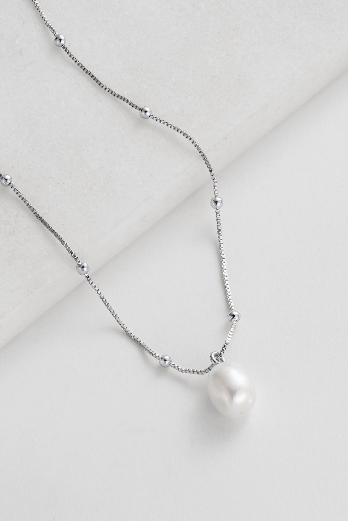 Silver Prue Necklace — Zafino Australia (1 of 3)