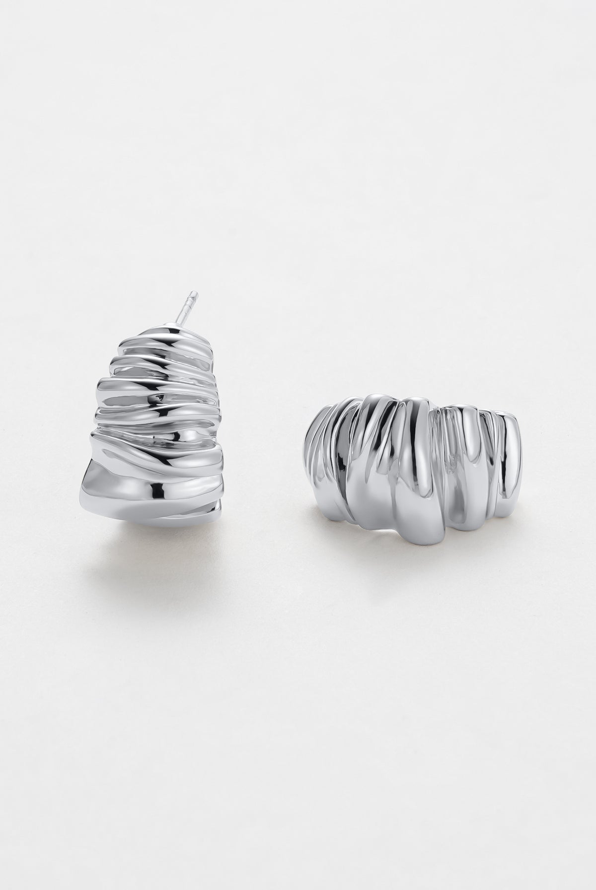 Silver Lottie Earring — Zafino Australia (6 of 6)