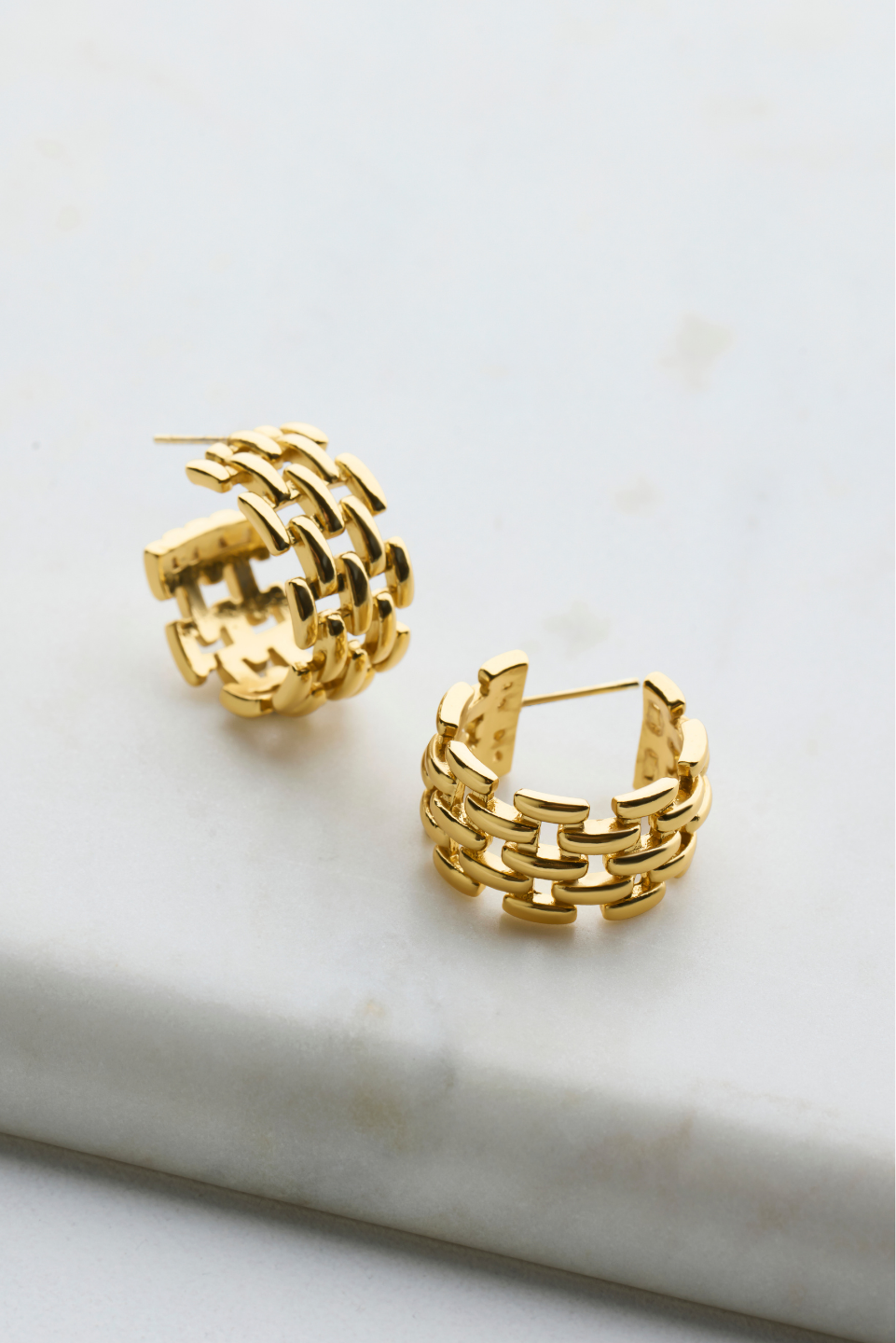 Gold Rosie Hoops — Zafino Australia (1 of 5)