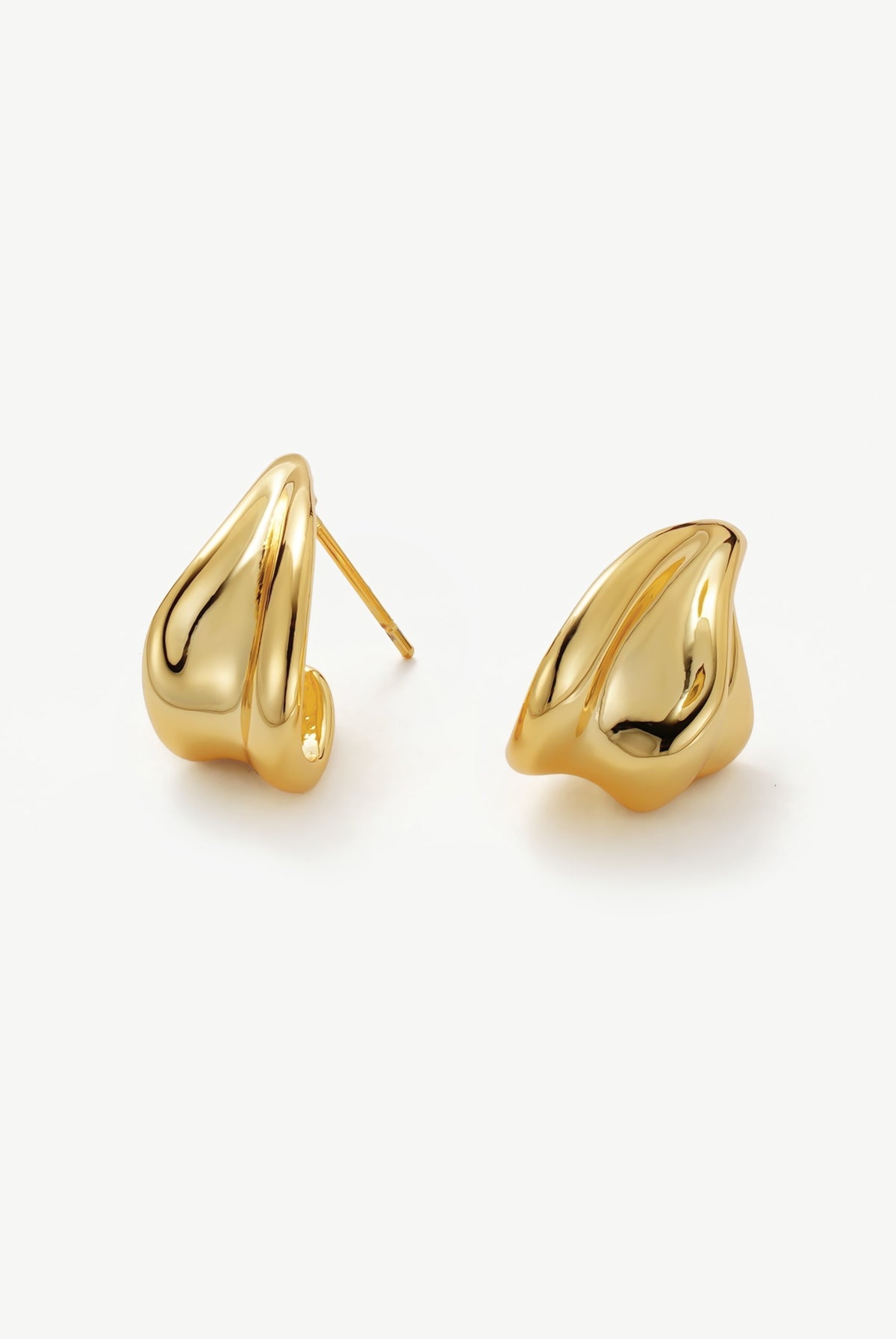 Gold Claudia Earring — Zafino Australia (6 of 6)