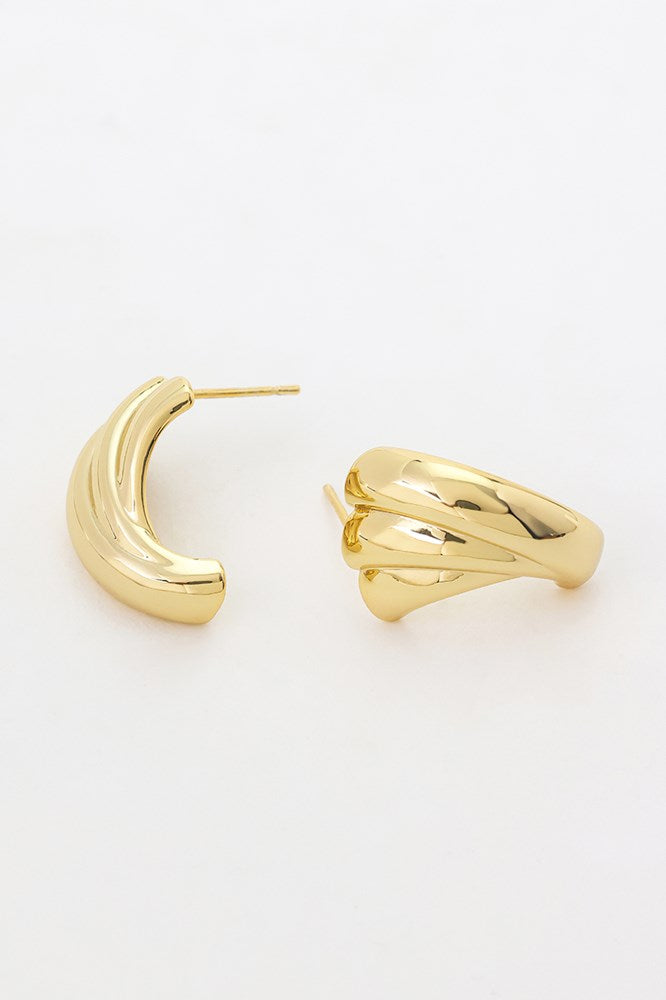 Gold Romy Hoop — Zafino Australia (1 of 2)