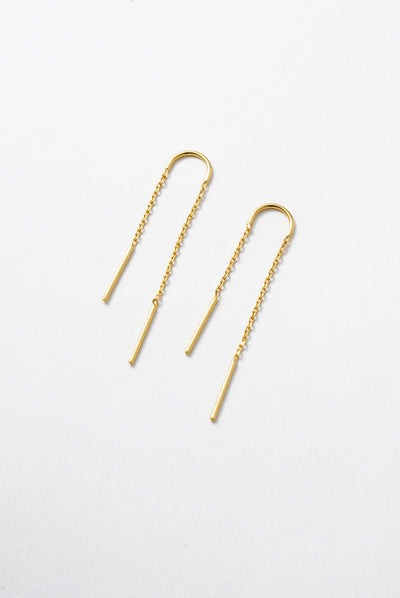Ivy thread Earring - Gold