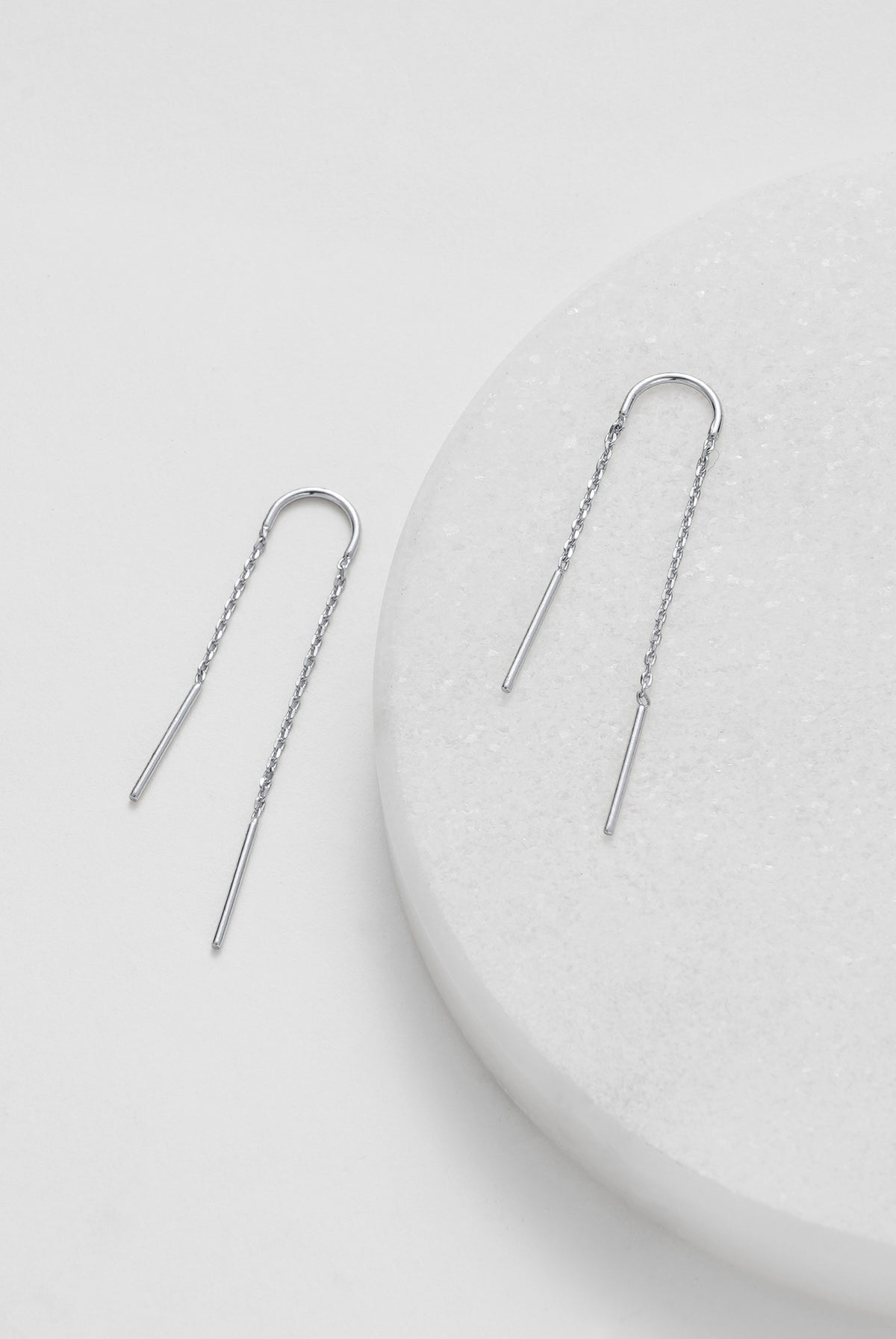 Silver Ivy thread Earring — Zafino Australia (3 of 4)