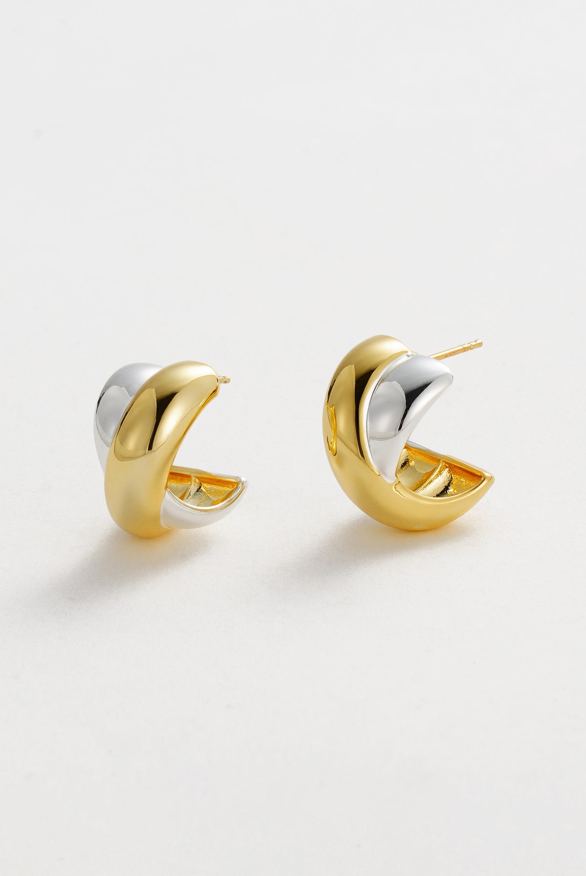 Gold Freya Hoop - Gold/Silver — Zafino Australia (6 of 6)