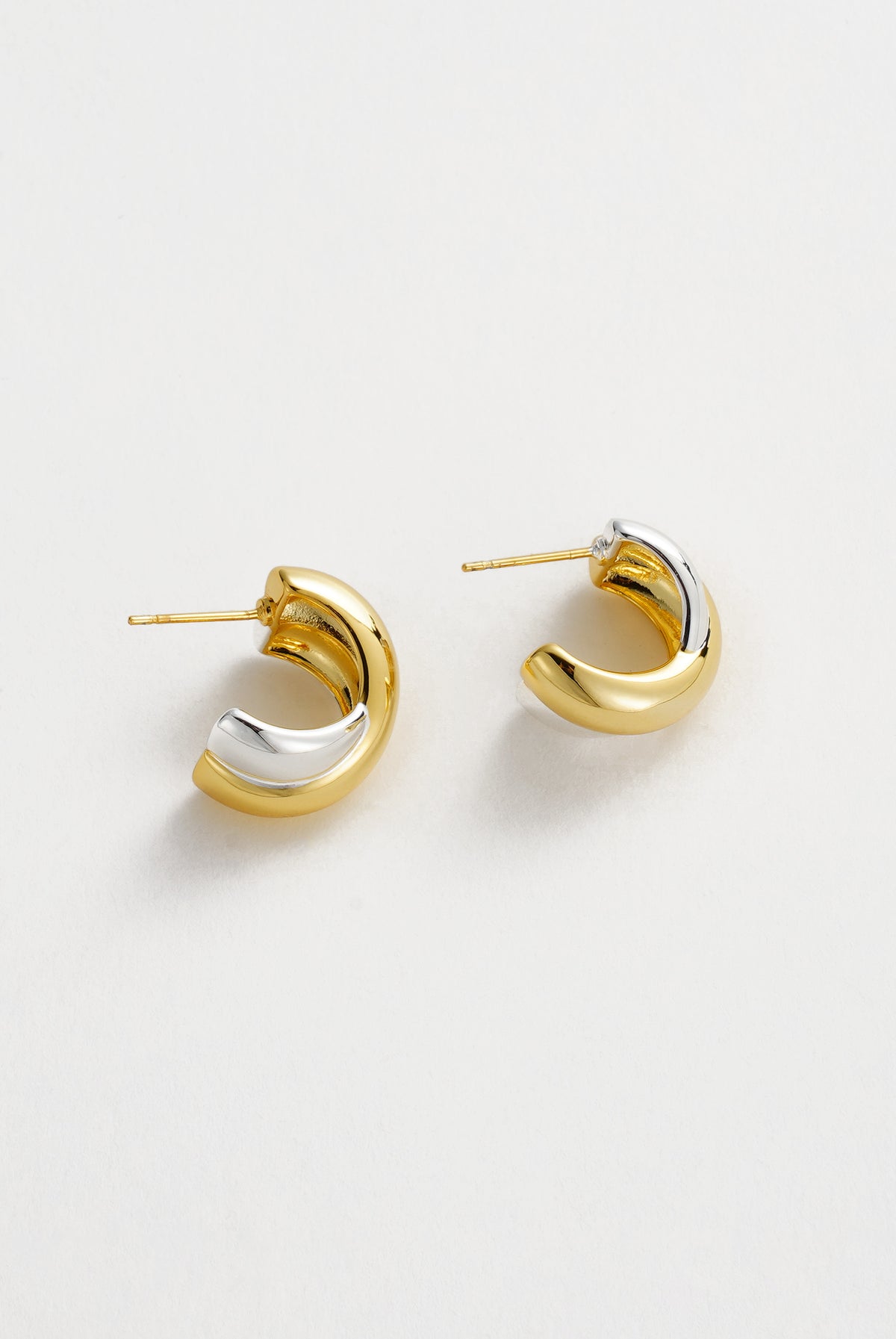 Gold Freya Hoop - Gold/Silver — Zafino Australia (3 of 6)