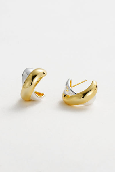 Freya Hoop - Gold/Silver
