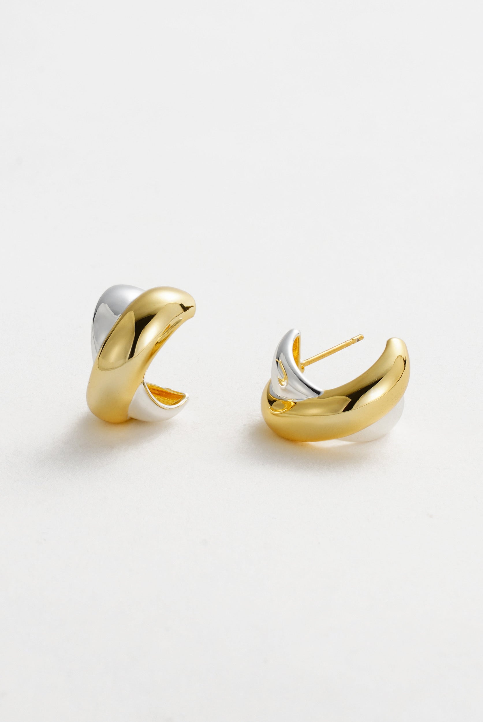 Gold Freya Hoop - Gold/Silver — Zafino Australia (1 of 6)
