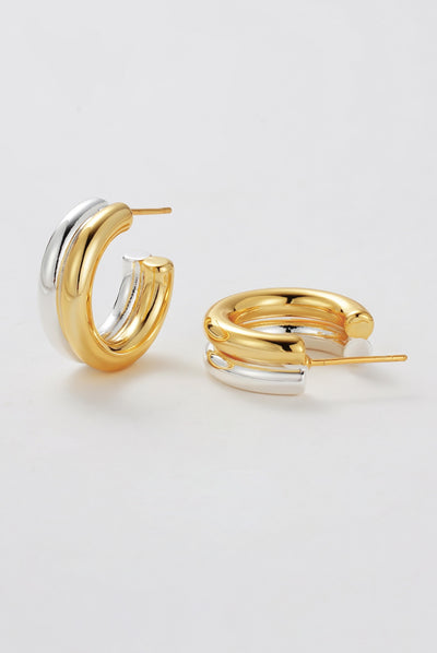 Luna Hoop - Gold/Silver
