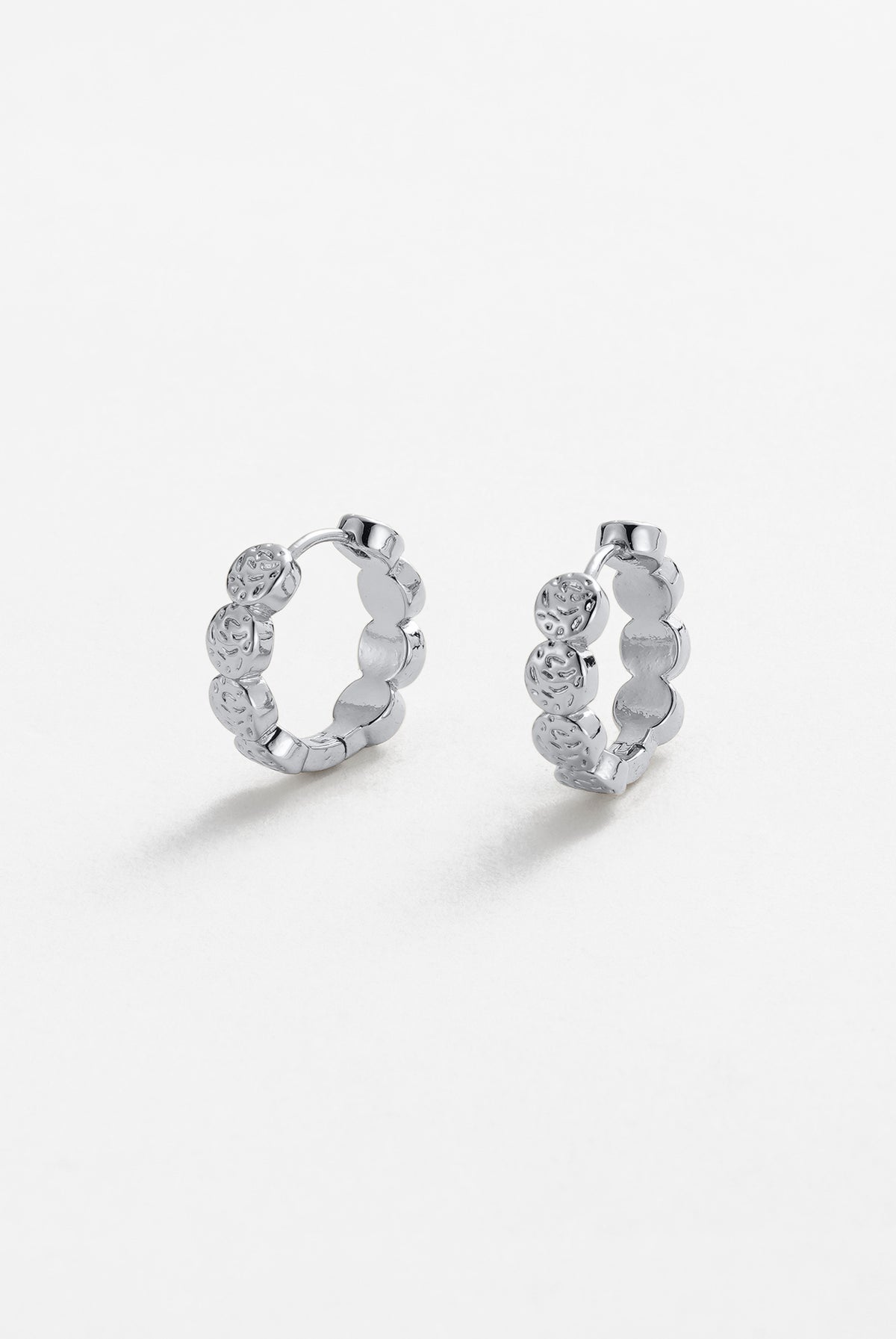 Silver Josie Hoop — Zafino Australia (4 of 5)