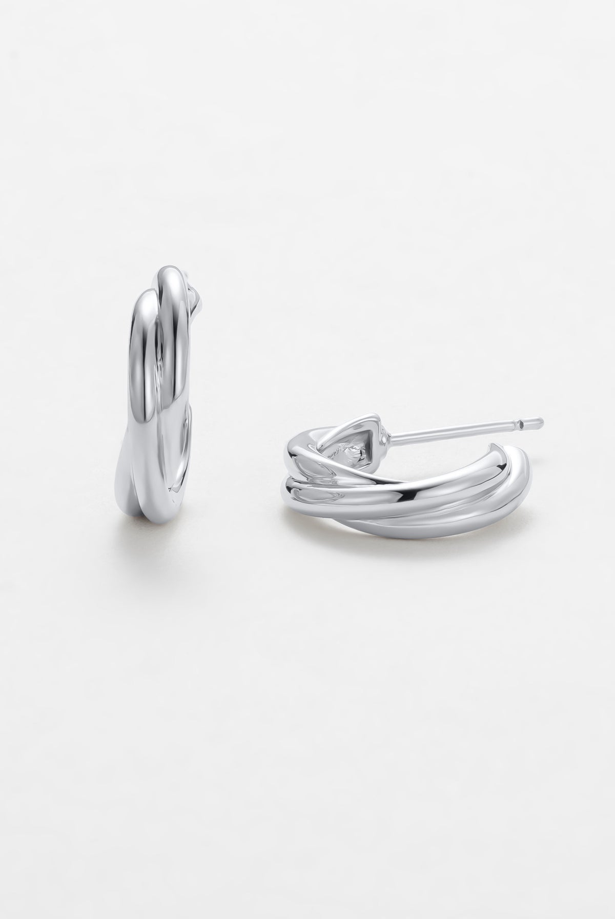 Silver Eloise Hoop — Zafino Australia (4 of 5)