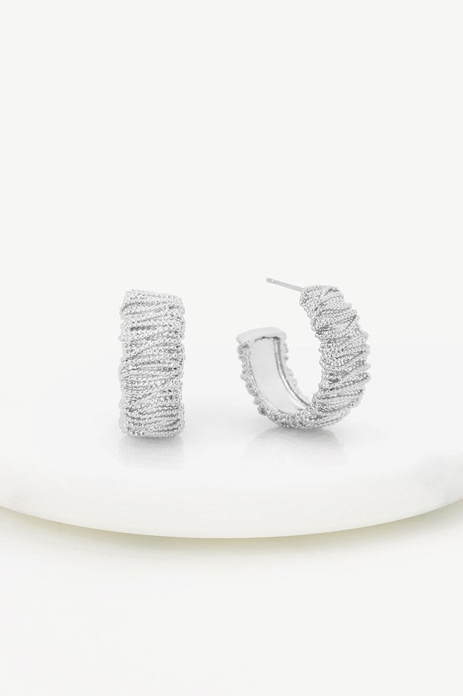 Silver Ophelia Hoop — Zafino Australia (1 of 2)