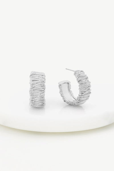 Ophelia Hoop - Silver