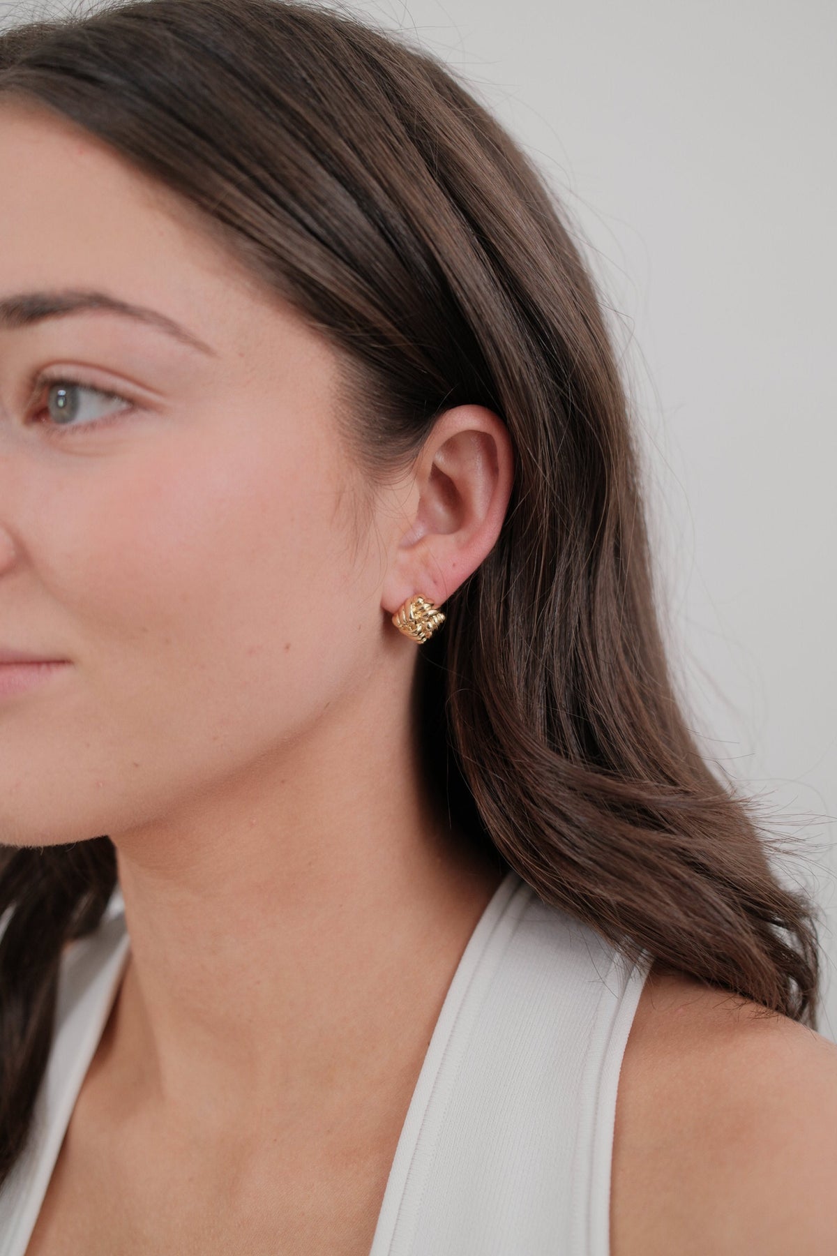 Gold Brielle Earring — Zafino Australia (2 of 5)