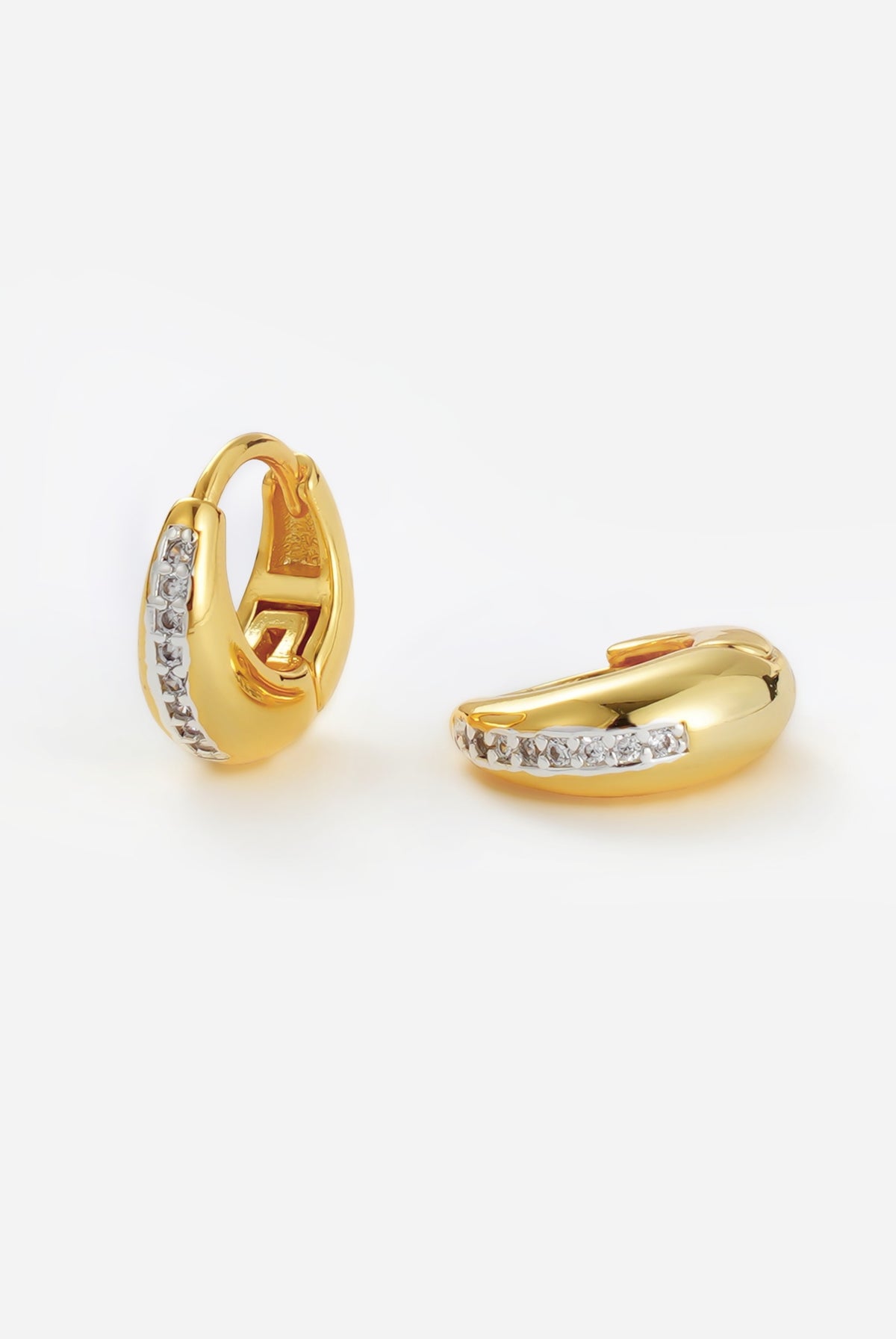 Gold Hayley Huggie — Zafino Australia (1 of 4)