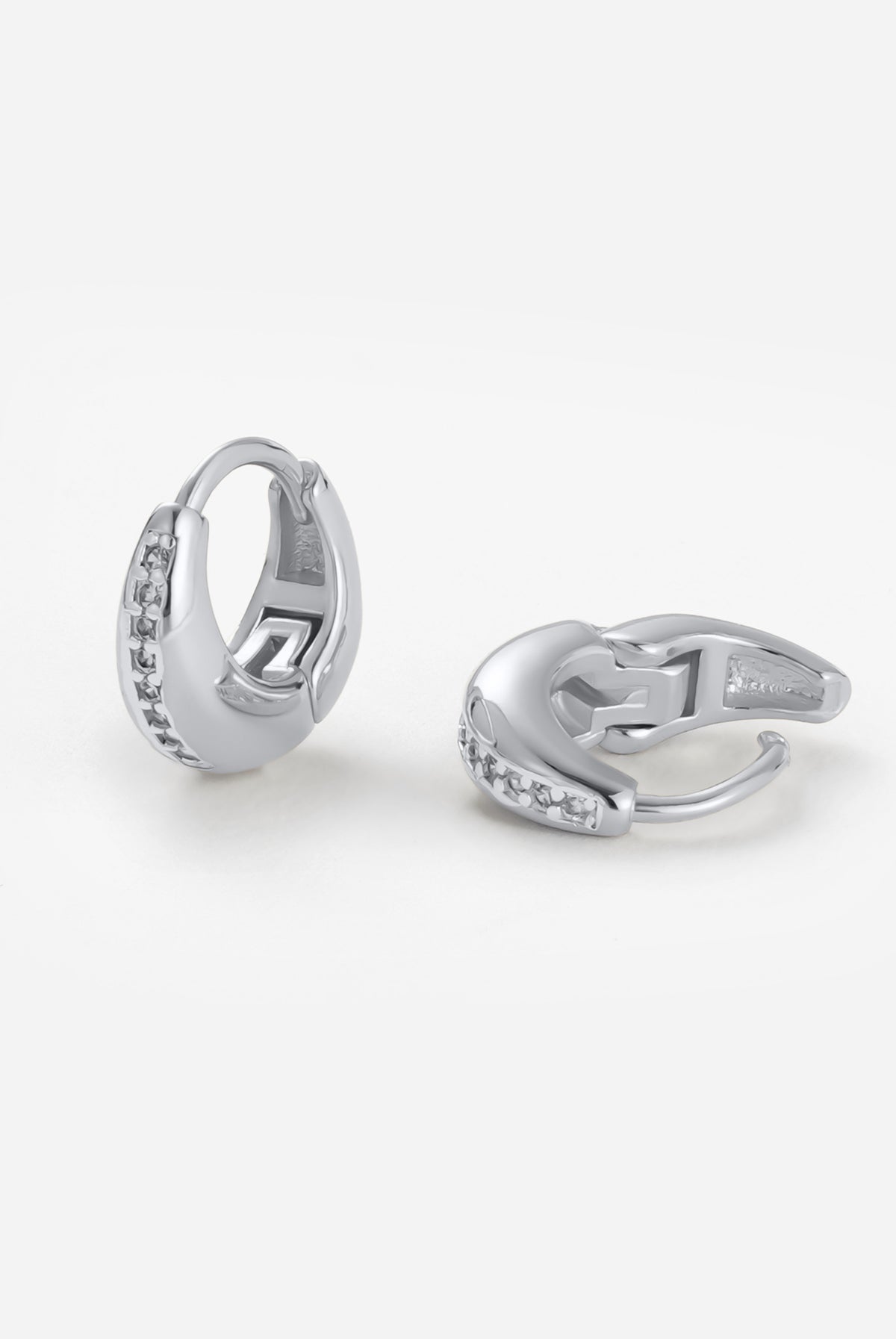 Silver Hayley Huggie — Zafino Australia (3 of 4)