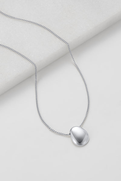 Clare Necklace - Silver