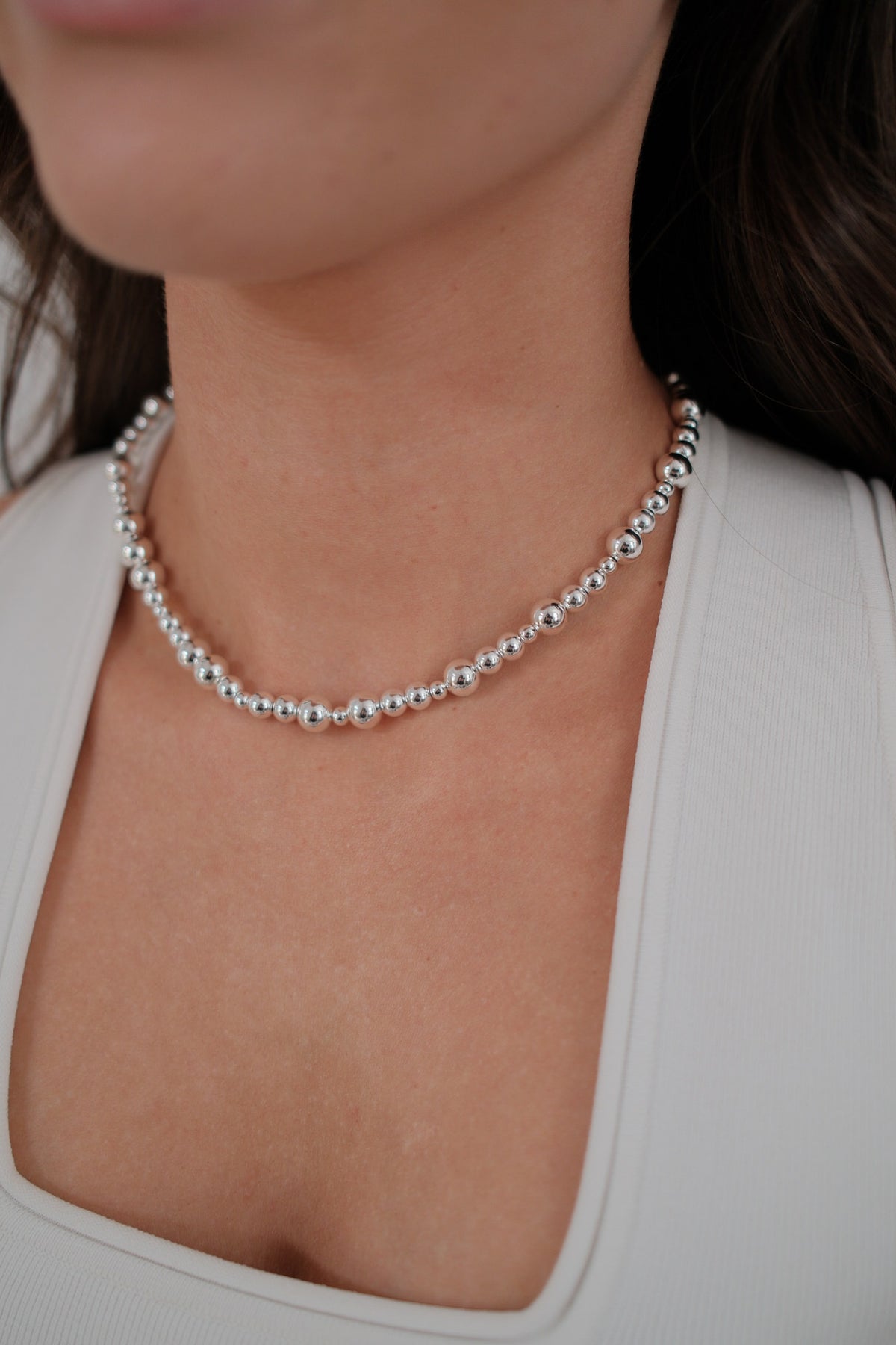 Silver Naomi Necklace — Zafino Australia (2 of 4)