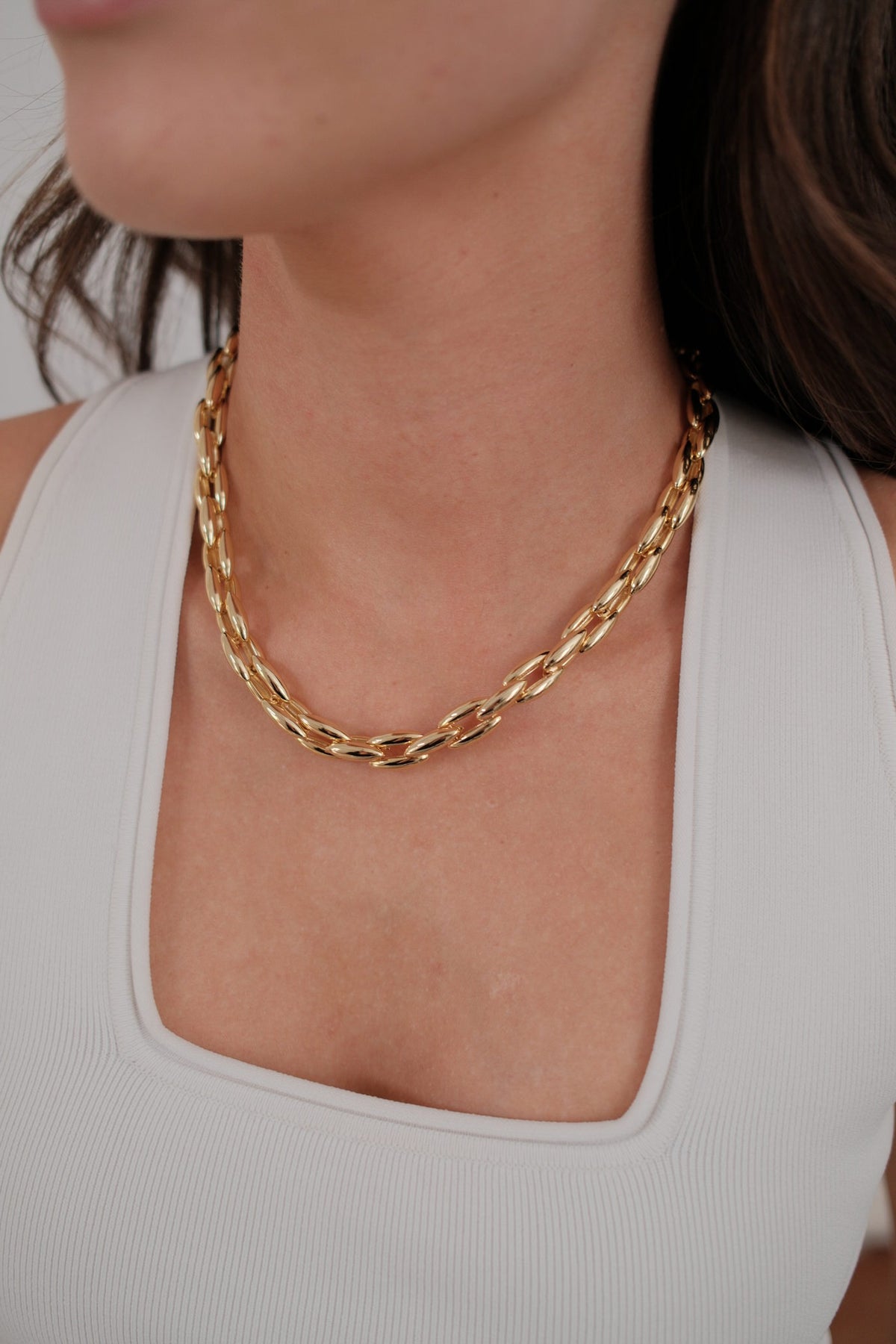 Gold Sara Necklace — Zafino Australia (2 of 5)