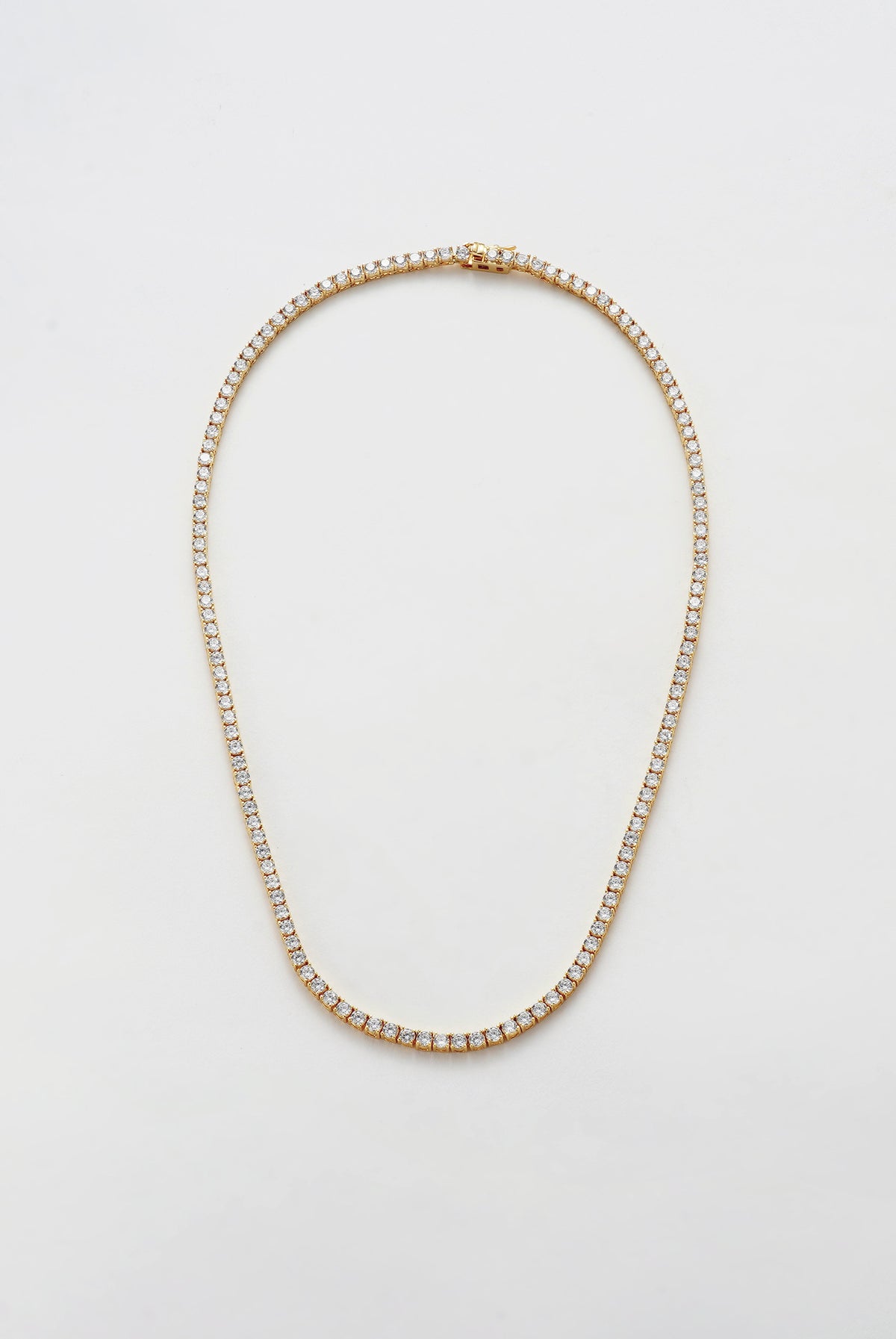 Gold Dani Tennis Necklace — Zafino Australia (3 of 6)