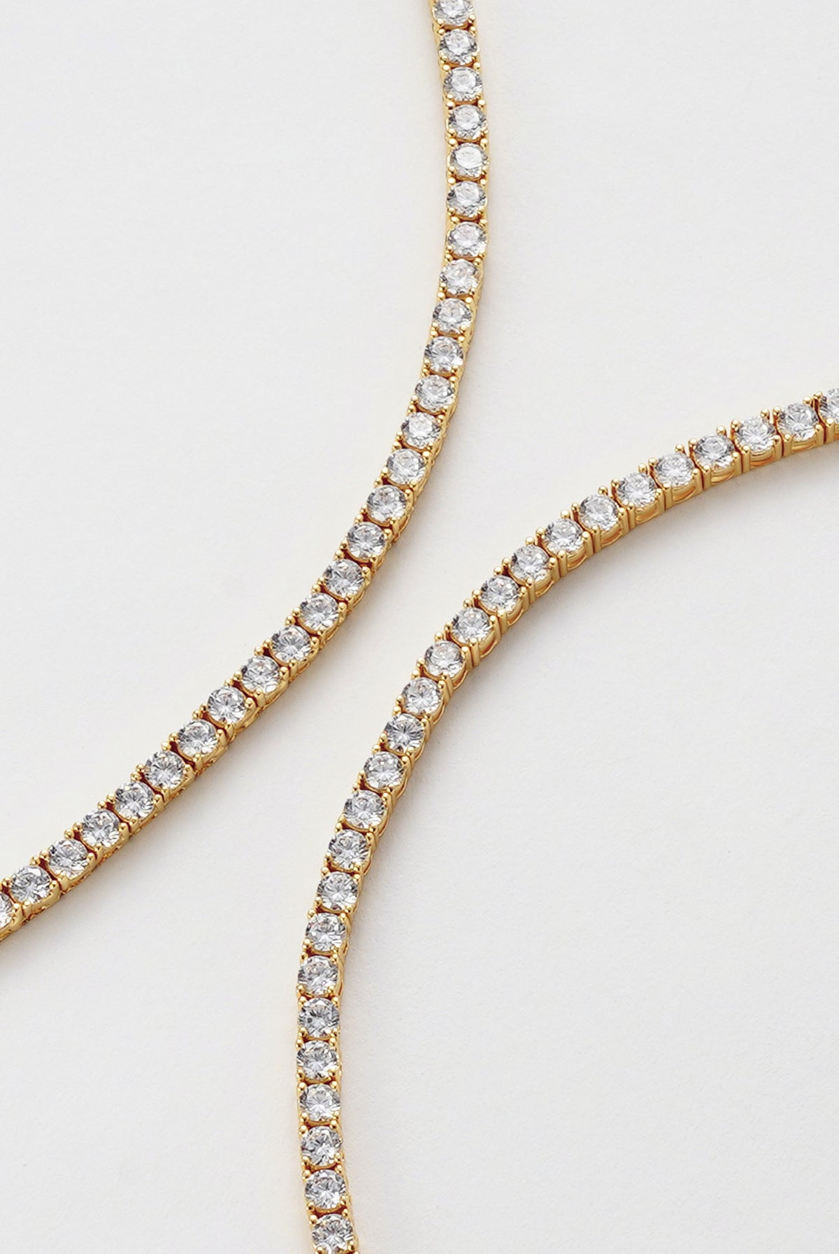 Gold Dani Tennis Necklace — Zafino Australia (5 of 6)