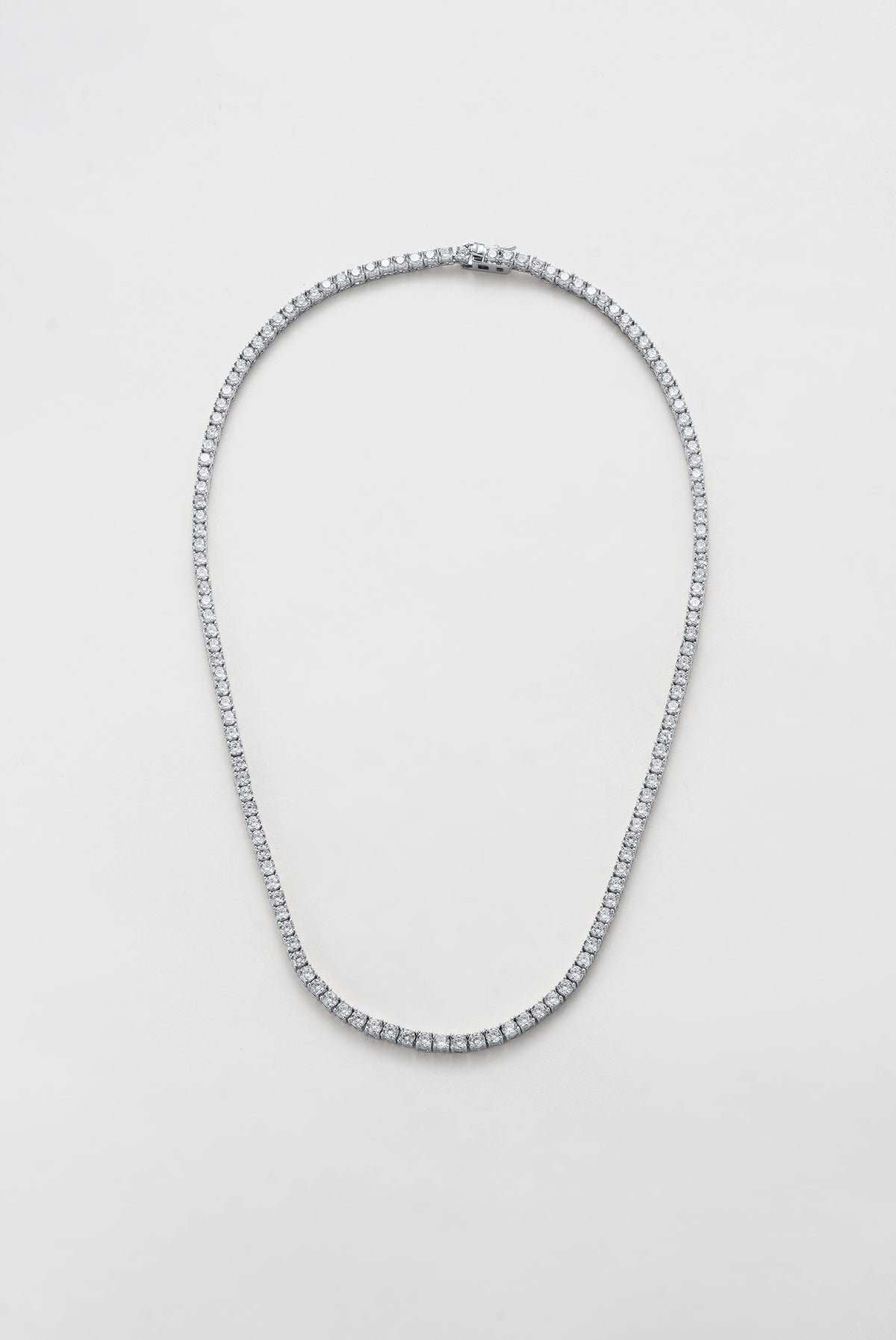 Silver Dani Tennis Necklace — Zafino Australia (3 of 6)