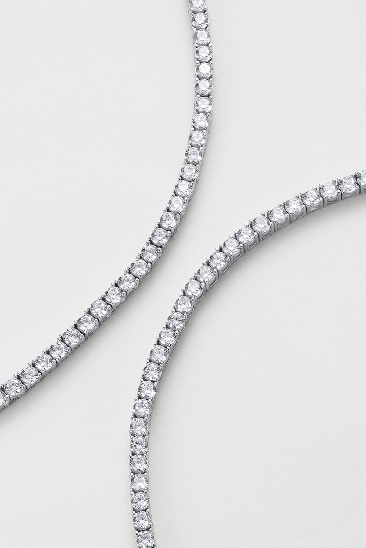 Silver Dani Tennis Necklace — Zafino Australia (4 of 6)