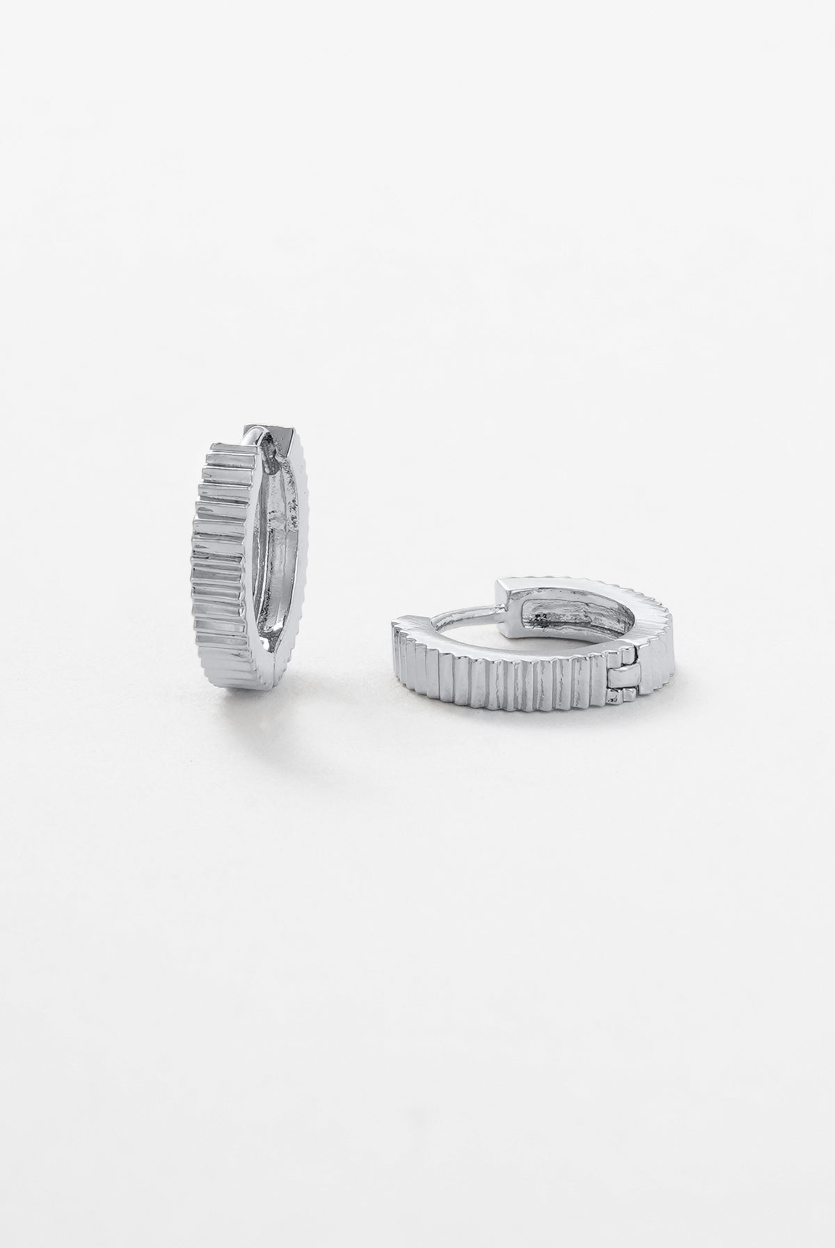 Silver Willow Huggie — Zafino Australia (3 of 4)