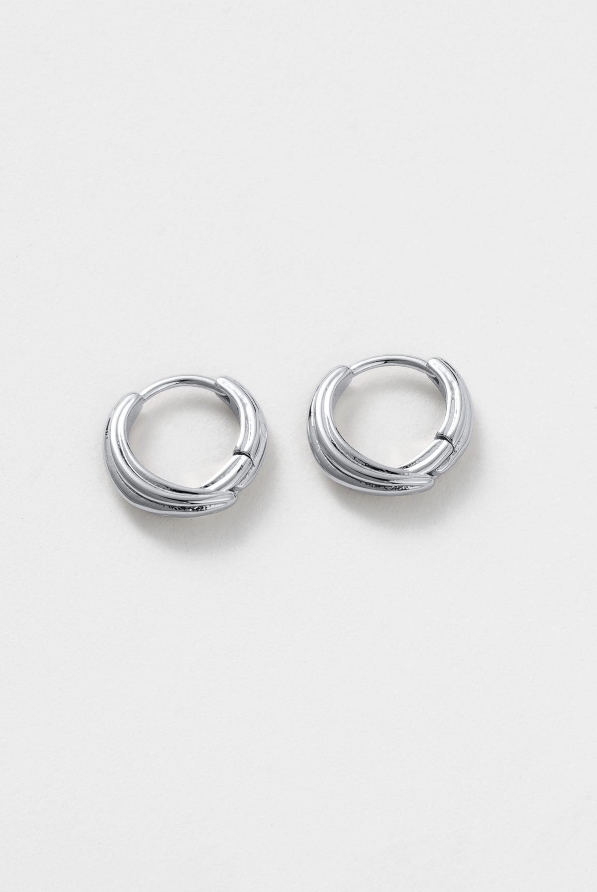 Silver Paris Huggie — Zafino Australia (2 of 4)