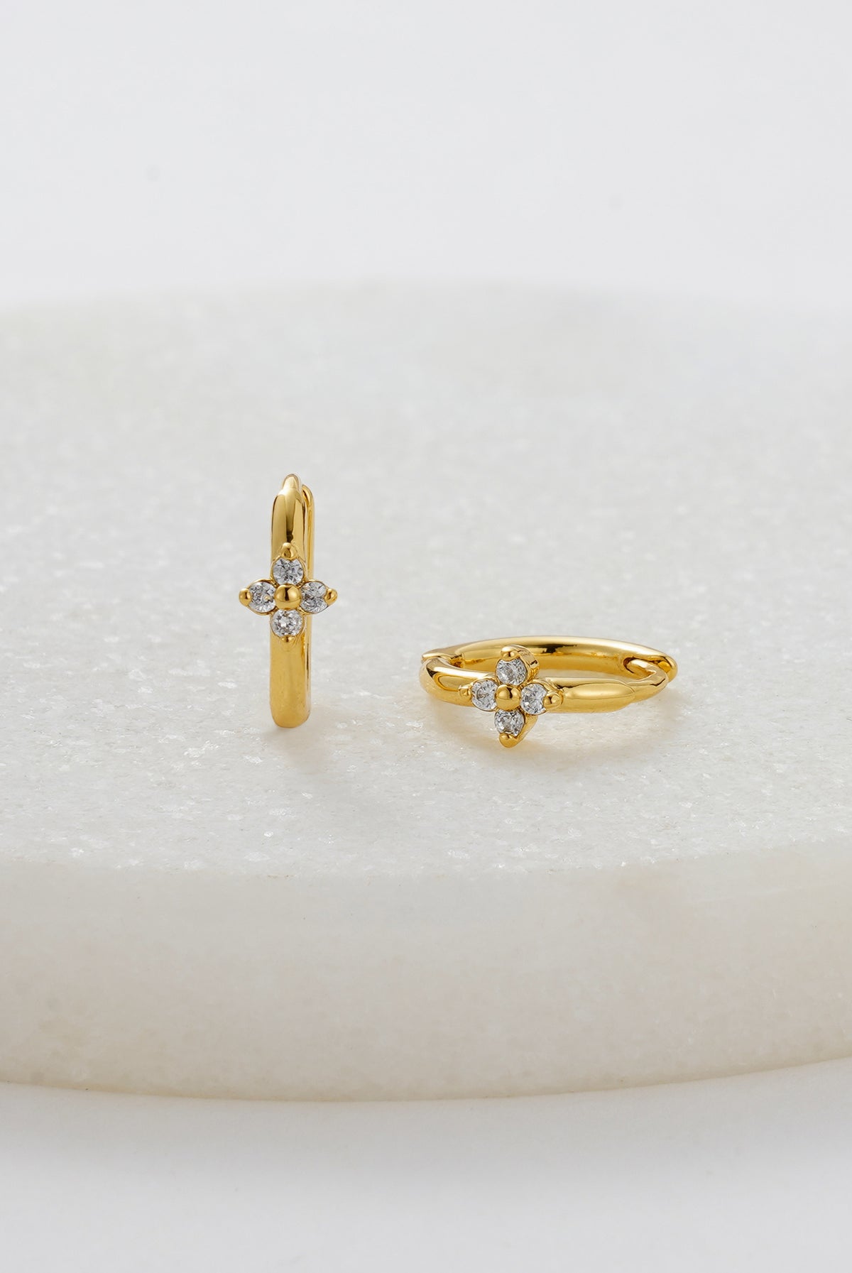 Gold Ivy Huggie — Zafino Australia (3 of 5)