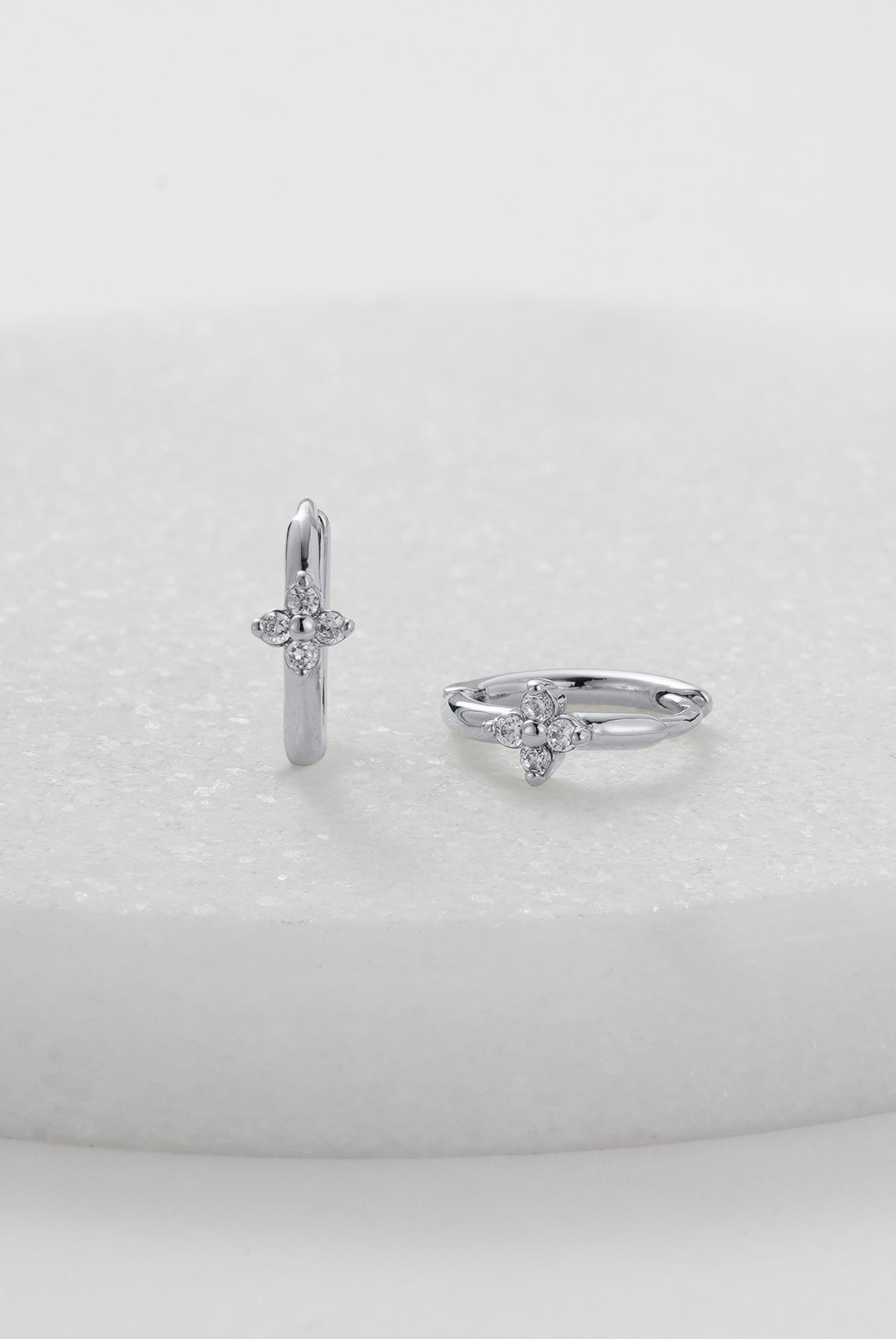 Silver Ivy Huggie — Zafino Australia (2 of 4)