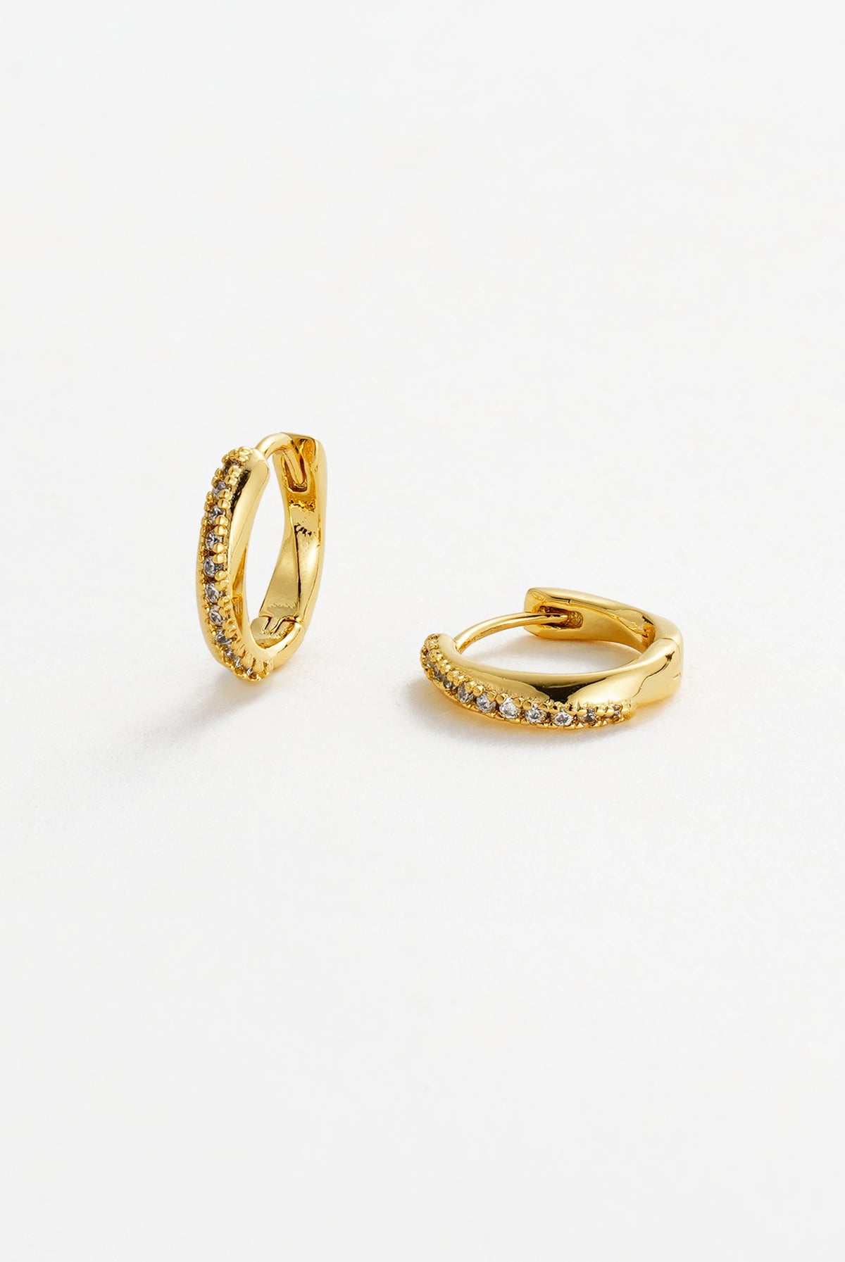 Gold Celeste Huggie — Zafino Australia (1 of 4)