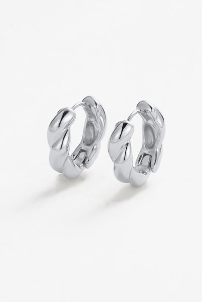 Maya Hoop - Silver