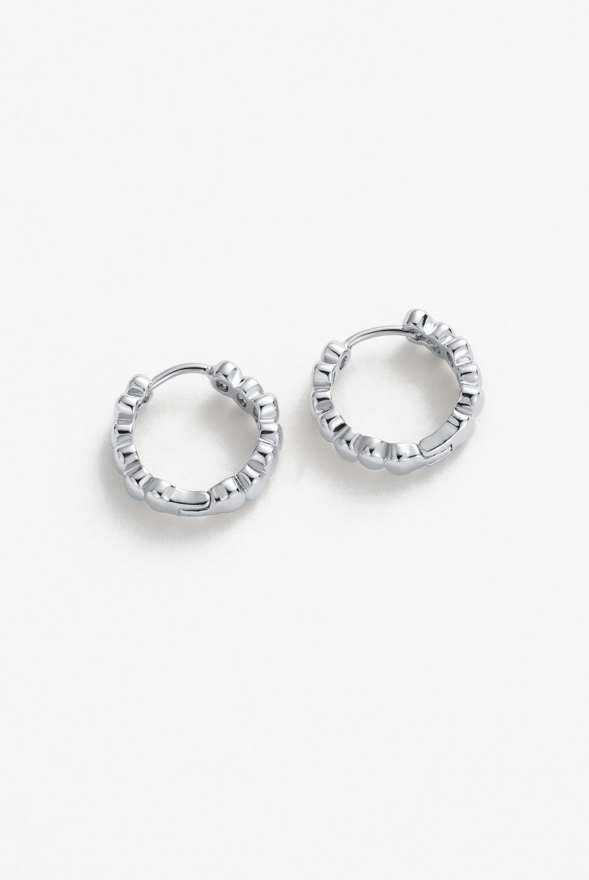 Silver Bailey Huggie — Zafino Australia (3 of 6)