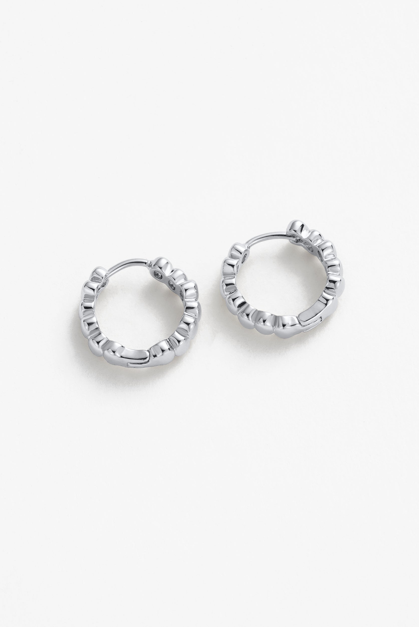 Silver Bailey Huggie — Zafino Australia (3 of 6)
