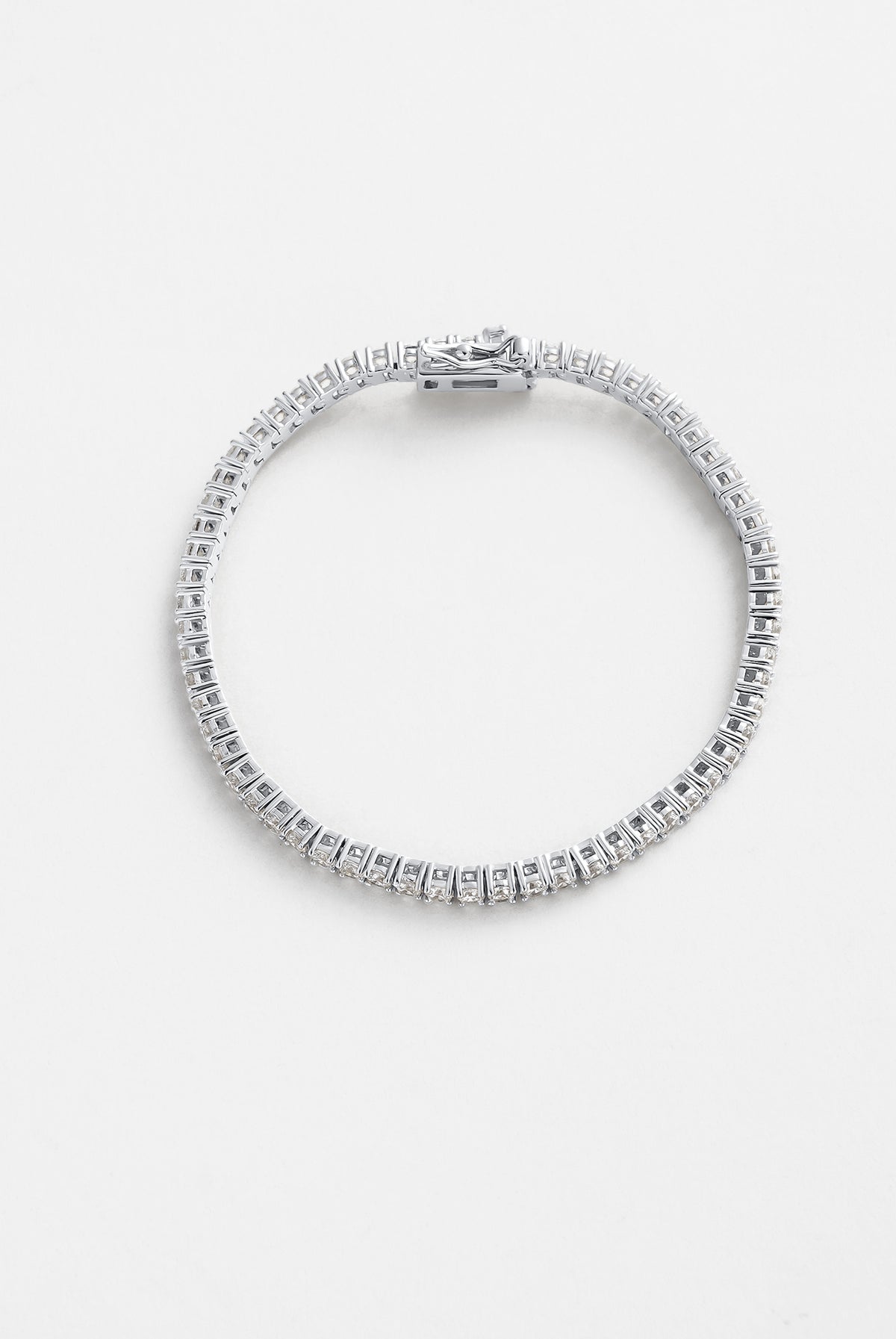 Silver Dani Tennis Bracelet — Zafino Australia (4 of 4)