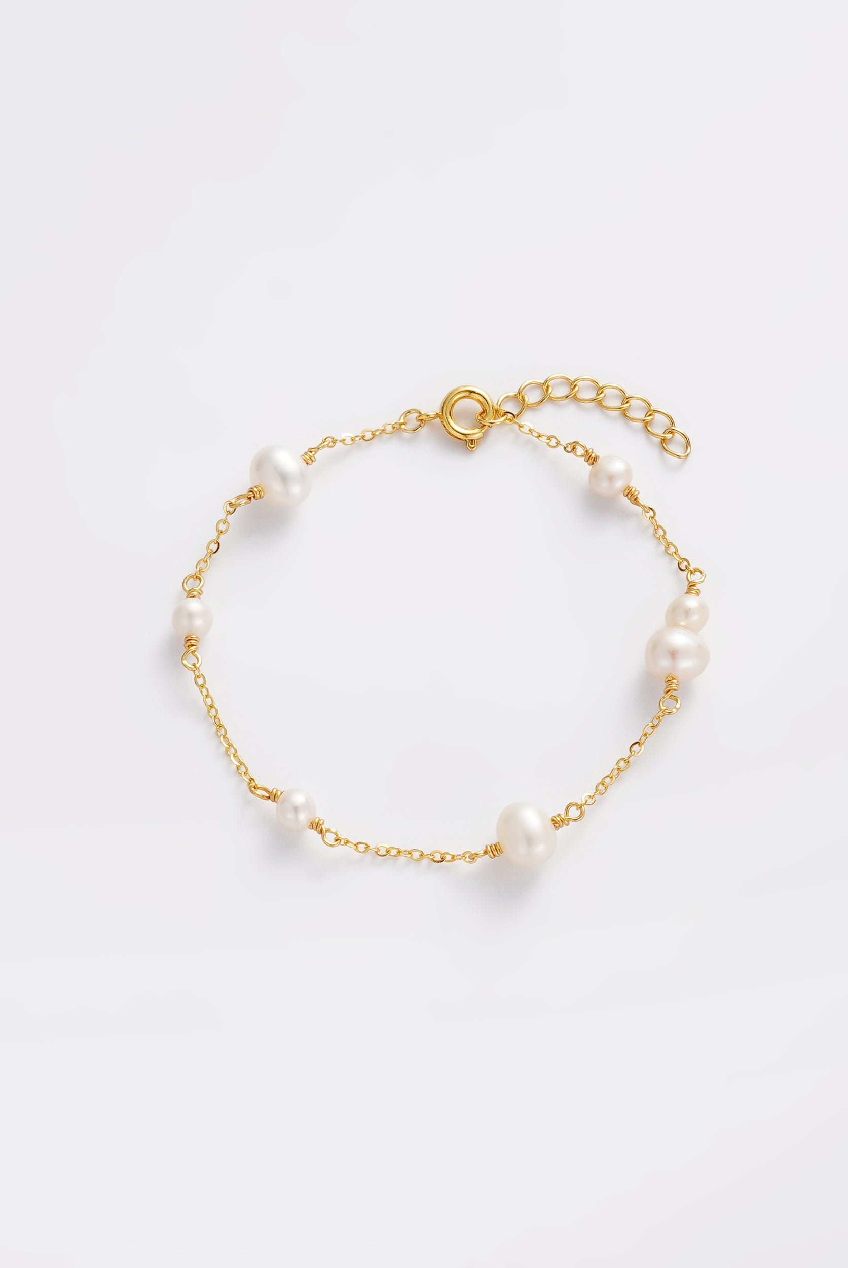 Gold Luna Pearl Bracelet — Zafino Australia (4 of 4)