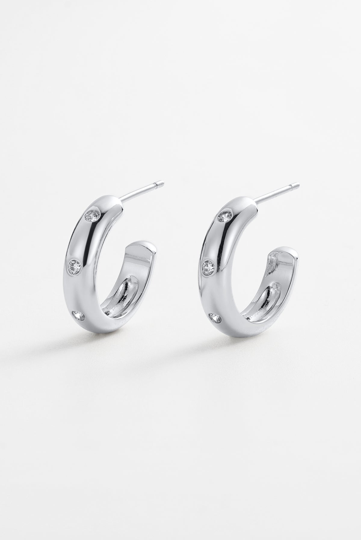 Silver Talia Hoop — Zafino Australia (1 of 5)