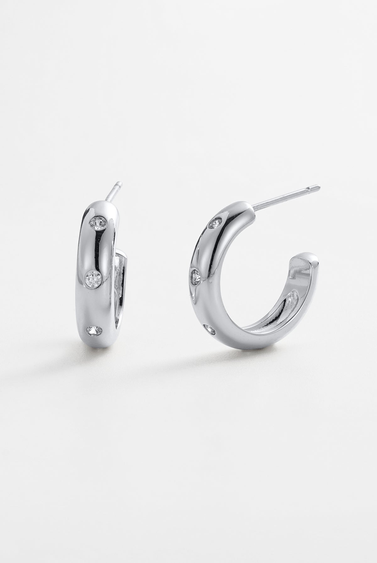 Silver Talia Hoop — Zafino Australia (3 of 5)
