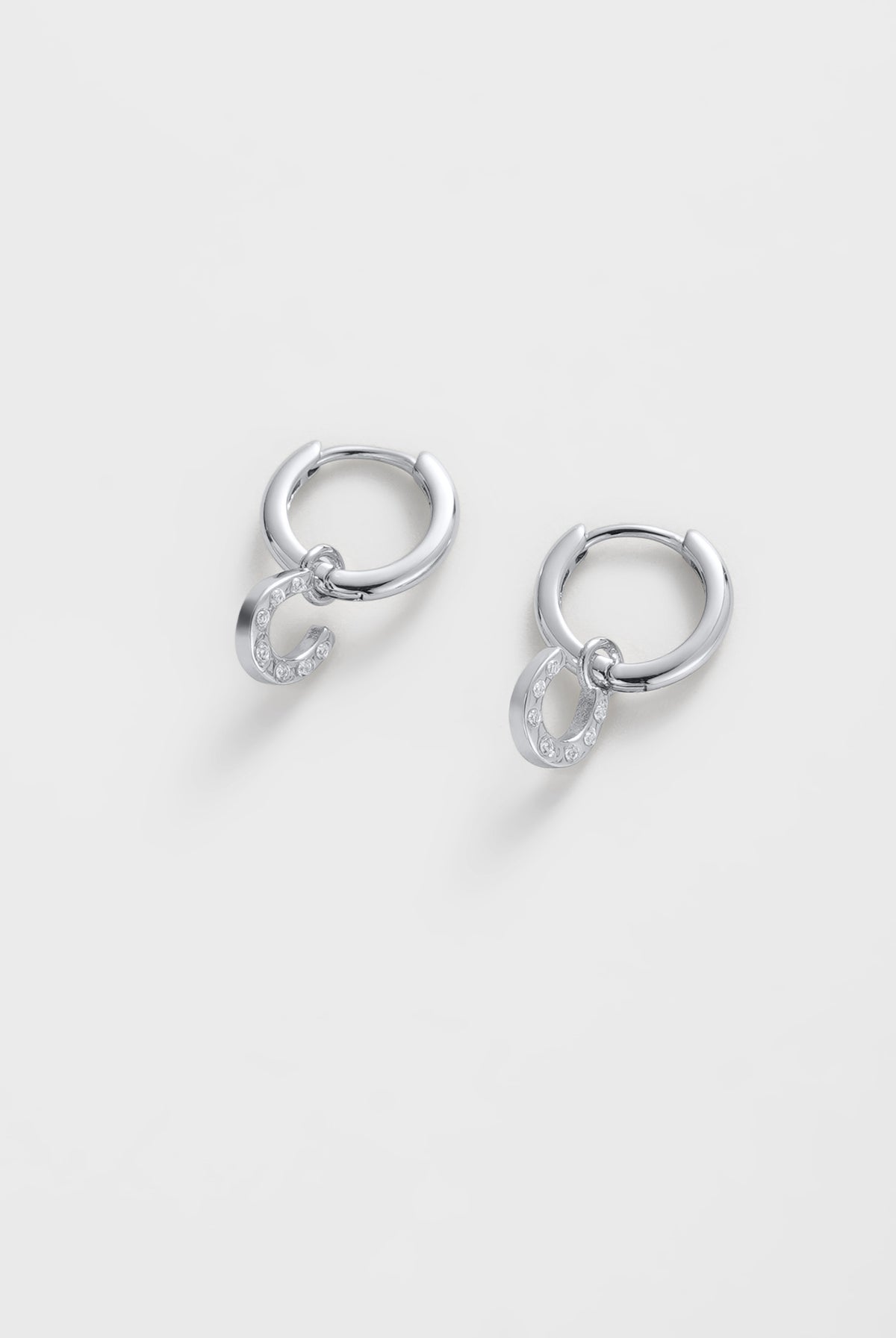 Silver Lucky Hoop — Zafino Australia (2 of 4)