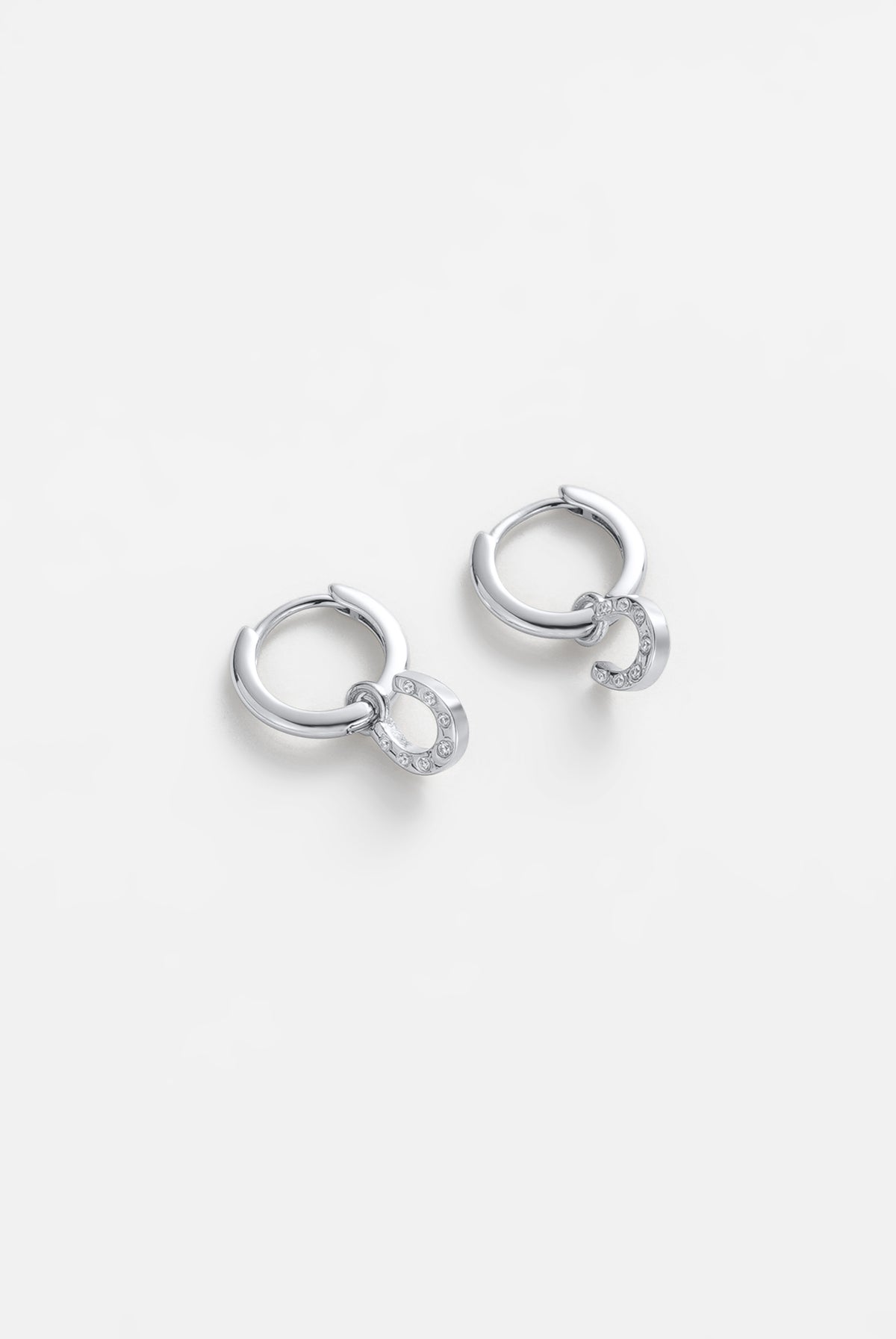 Silver Lucky Hoop — Zafino Australia (4 of 4)